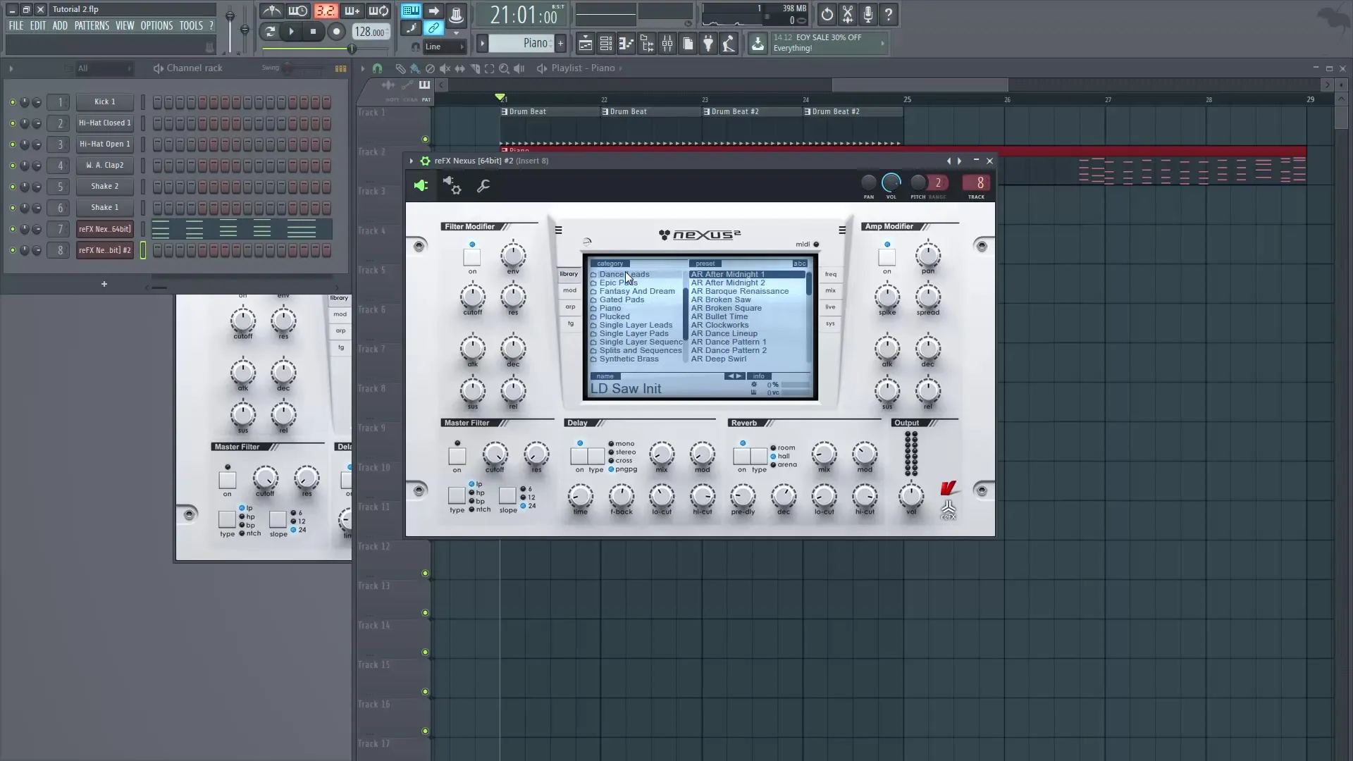 Creating melodies in the Piano Roll for FL Studio Creating melodies in the piano roll for FL Studio