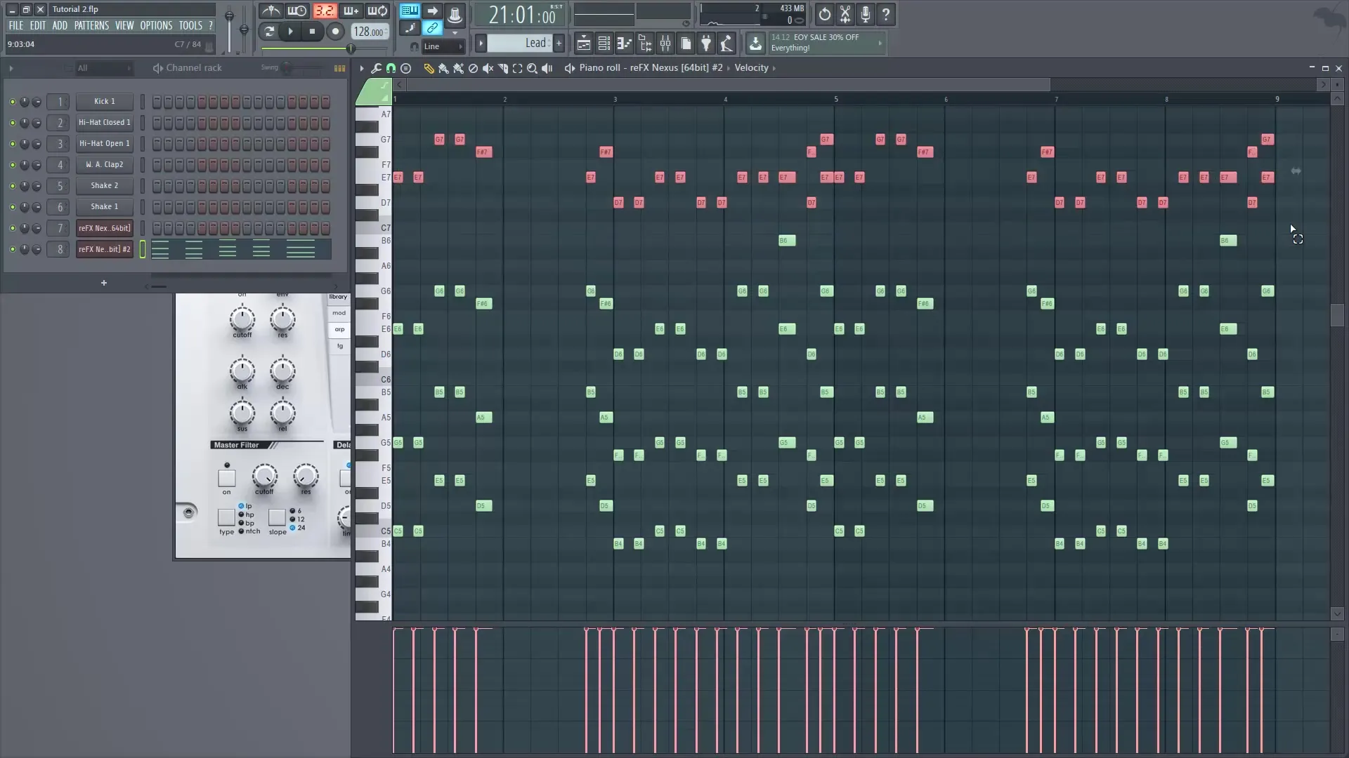 Creating melodies in the Piano Roll for FL Studio Creating melodies in the Piano Roll for FL Studio