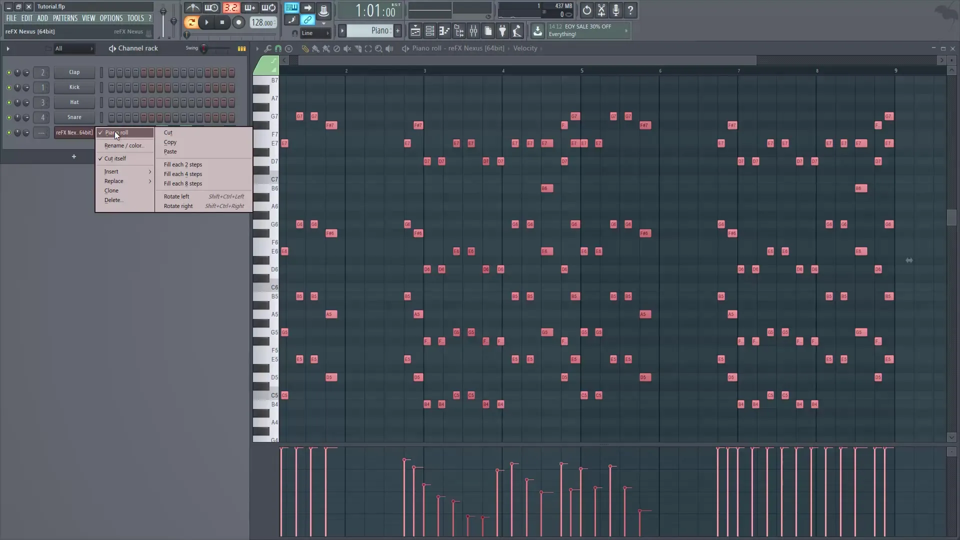 Piano Roll in FL Studio: Detailed Guide to Note Creation Piano Roll in FL Studio: Detailed Guide to Note Creation