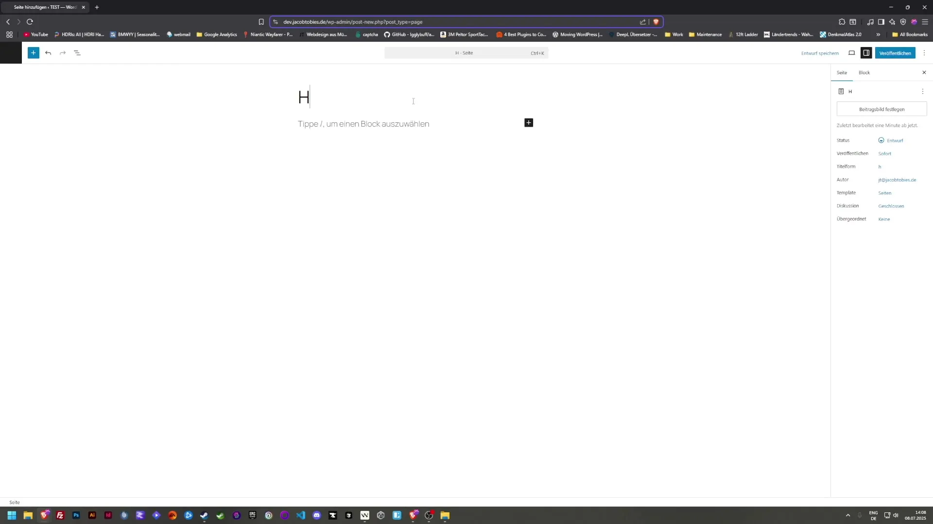 Effektive Grundlagen f&uuml;r dein WordPress-Dashboard