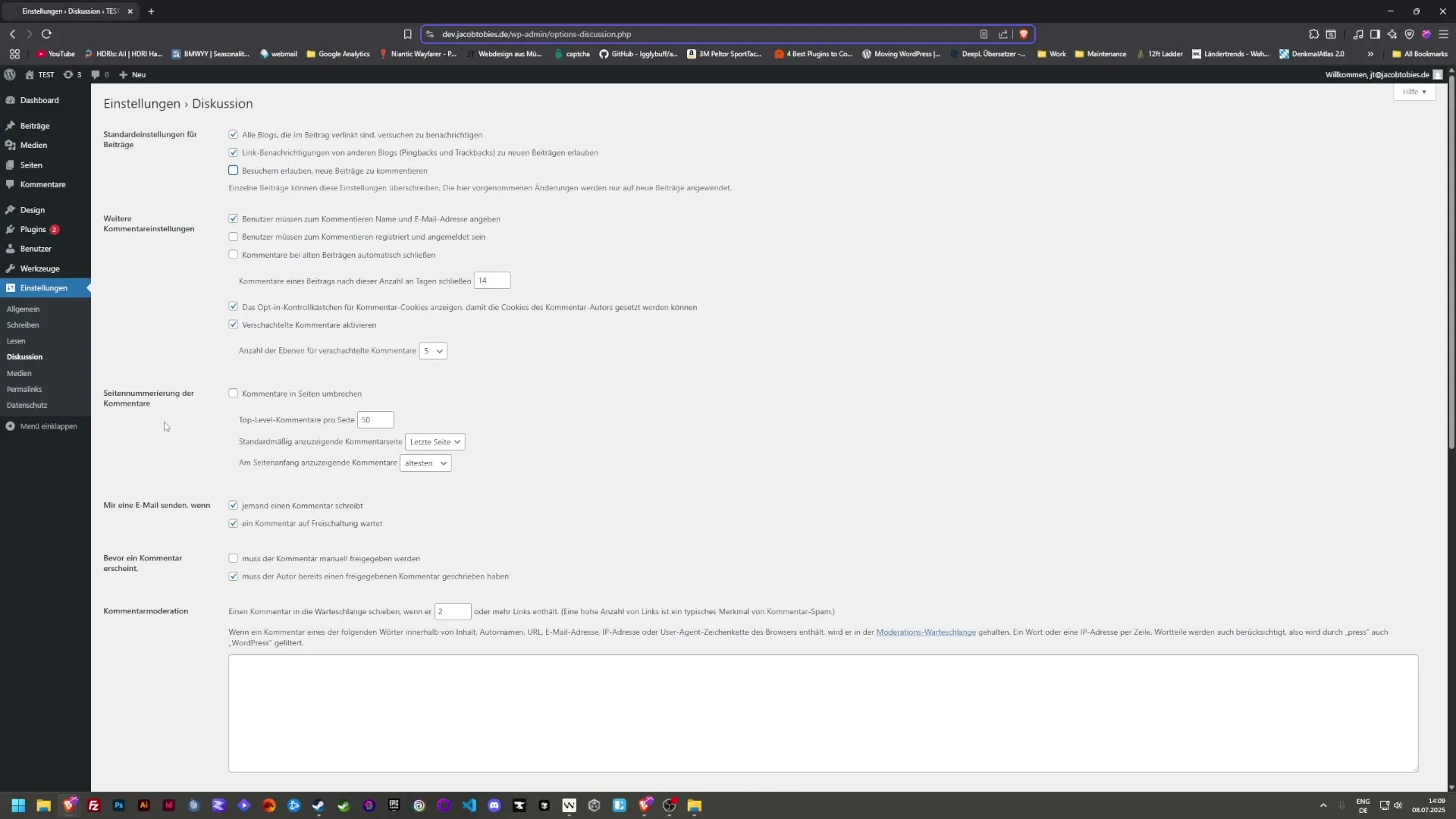 Effektive Grundlagen f&uuml;r dein WordPress-Dashboard