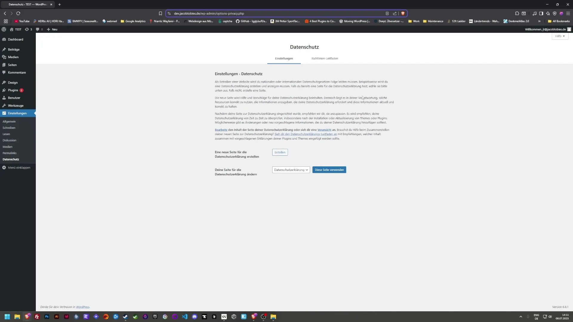 Effektive Grundlagen f&uuml;r dein WordPress-Dashboard