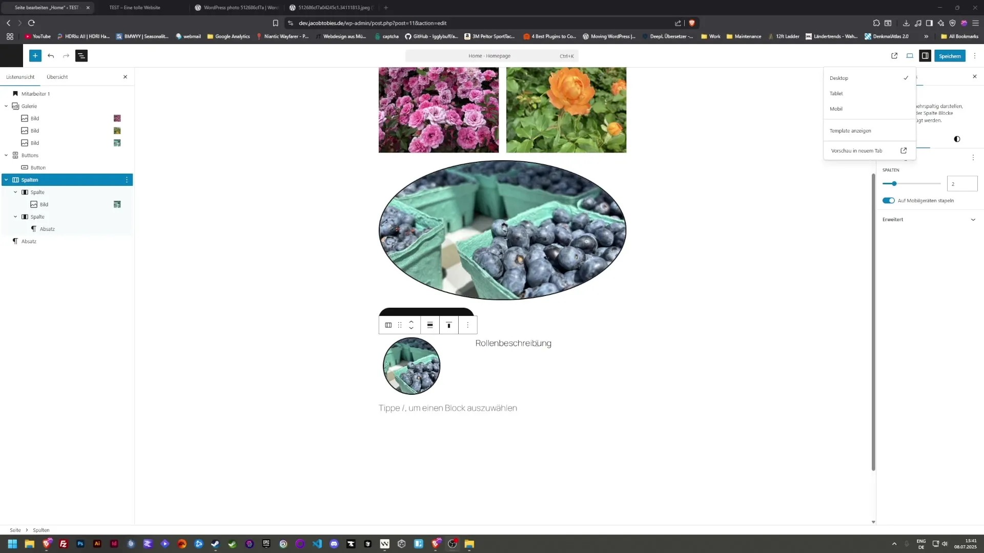 Effizientes Erstellen von wiederverwendbaren Bl&ouml;cken