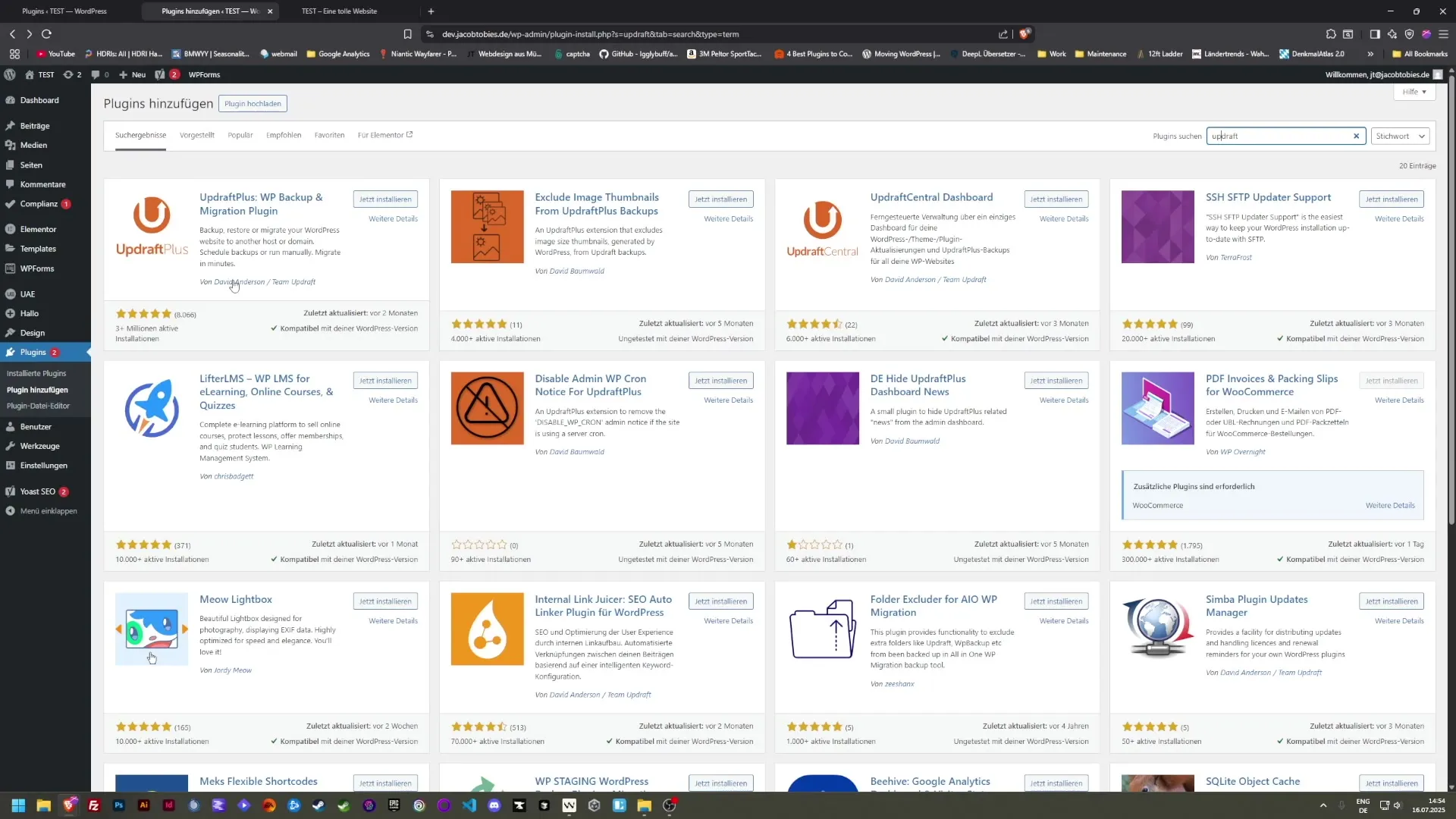 Unverzichtbare WordPress-Plugins f&uuml;r deine Website