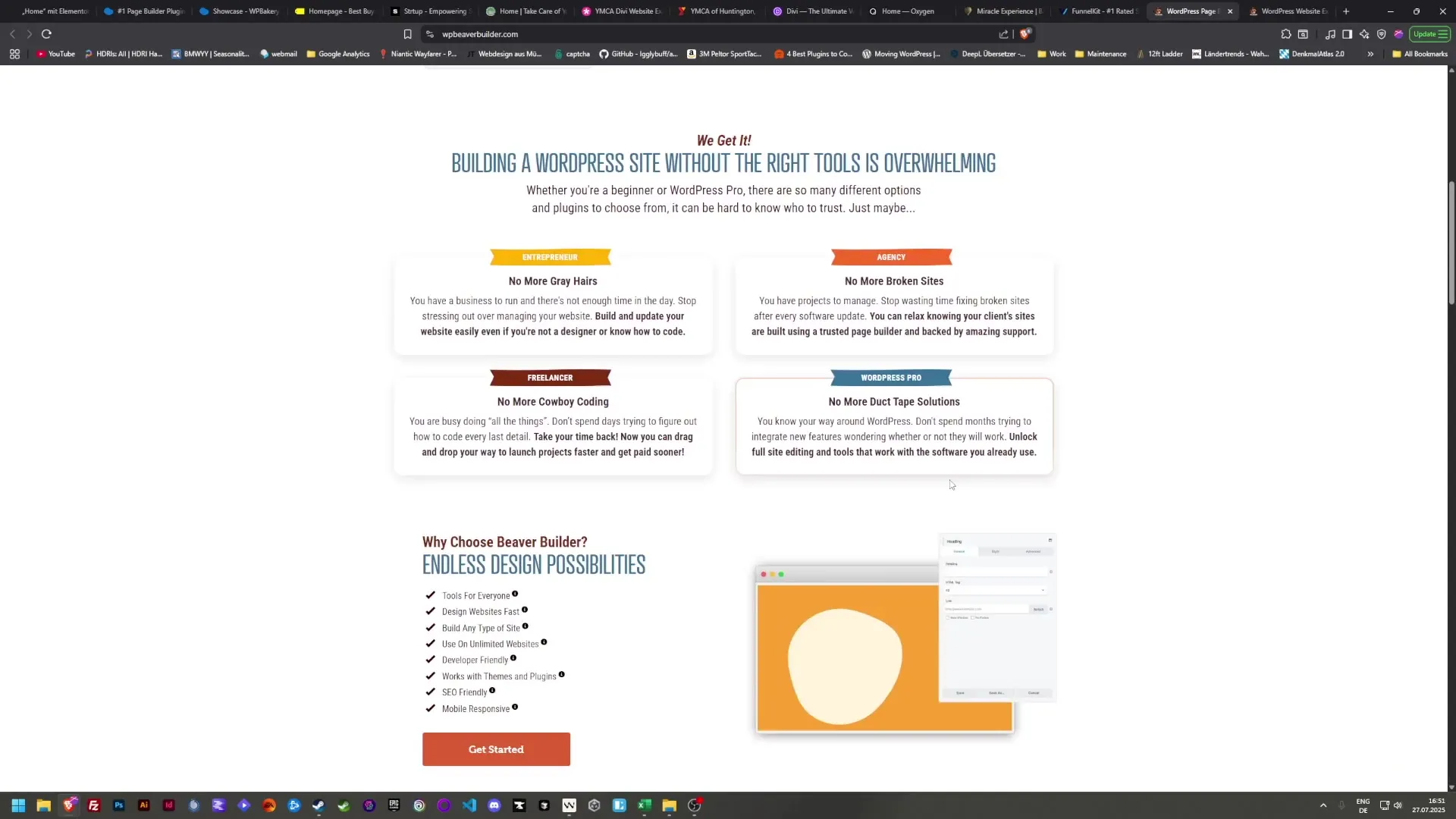 WPBakery und Andere: Alternativen zu Elementor