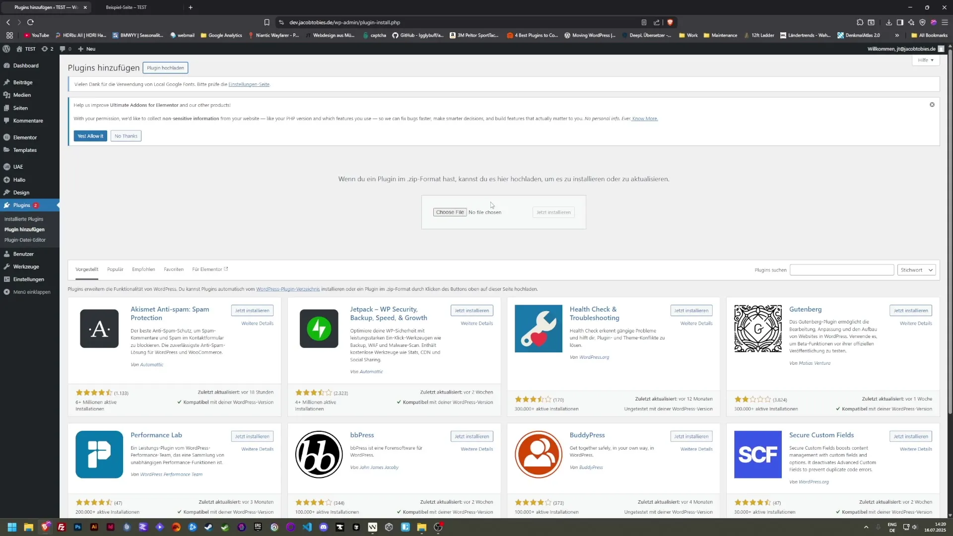 Umfassender Leitfaden f&uuml;r Plugins in WordPress