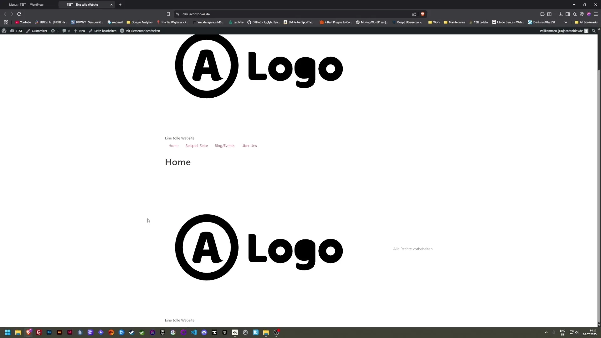 Men&uuml;s effizient erstellen und verwalten in WordPress