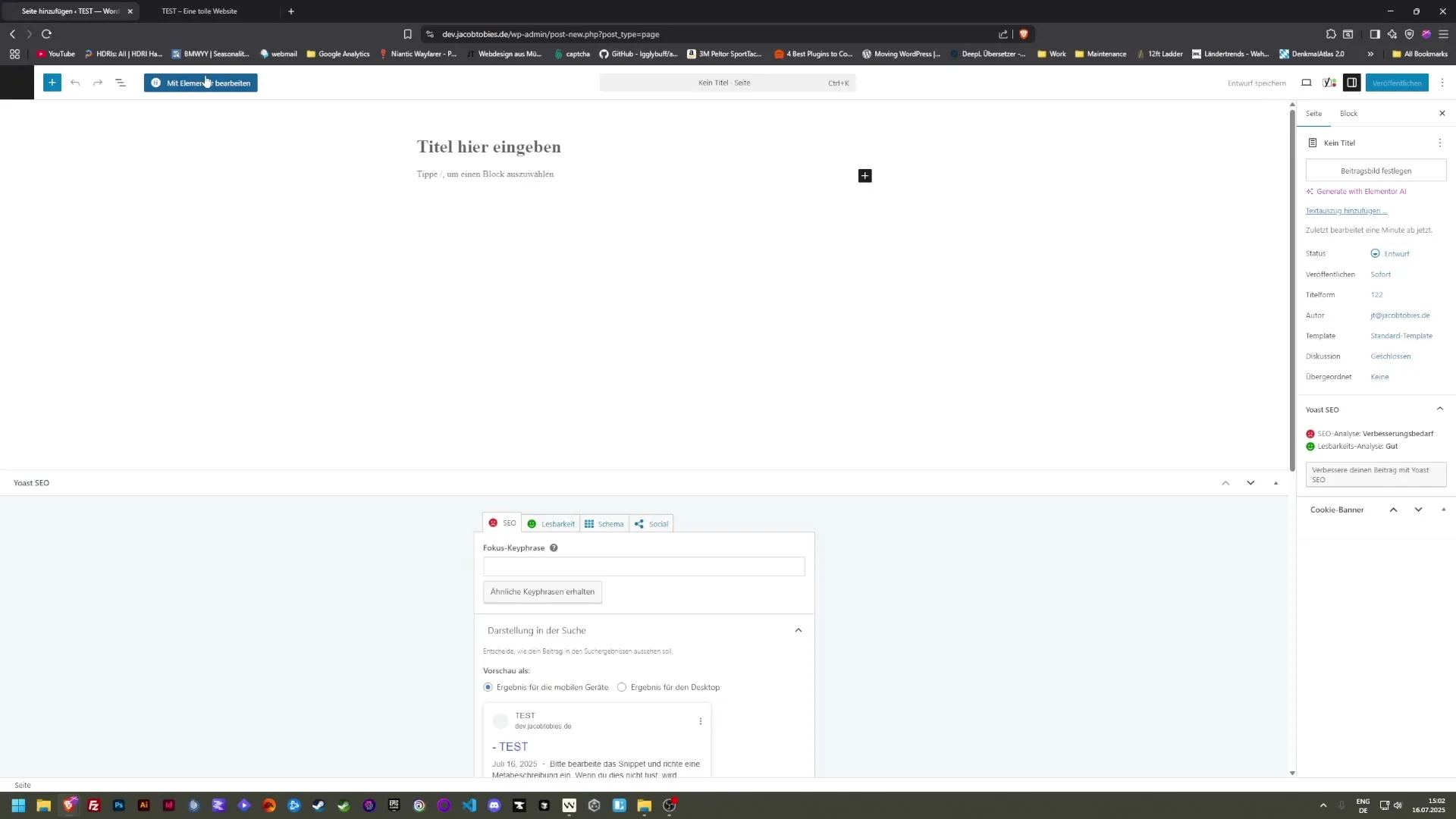Kontaktformular mit Contact Form 7 f&uuml;r deine Webseite erstellen