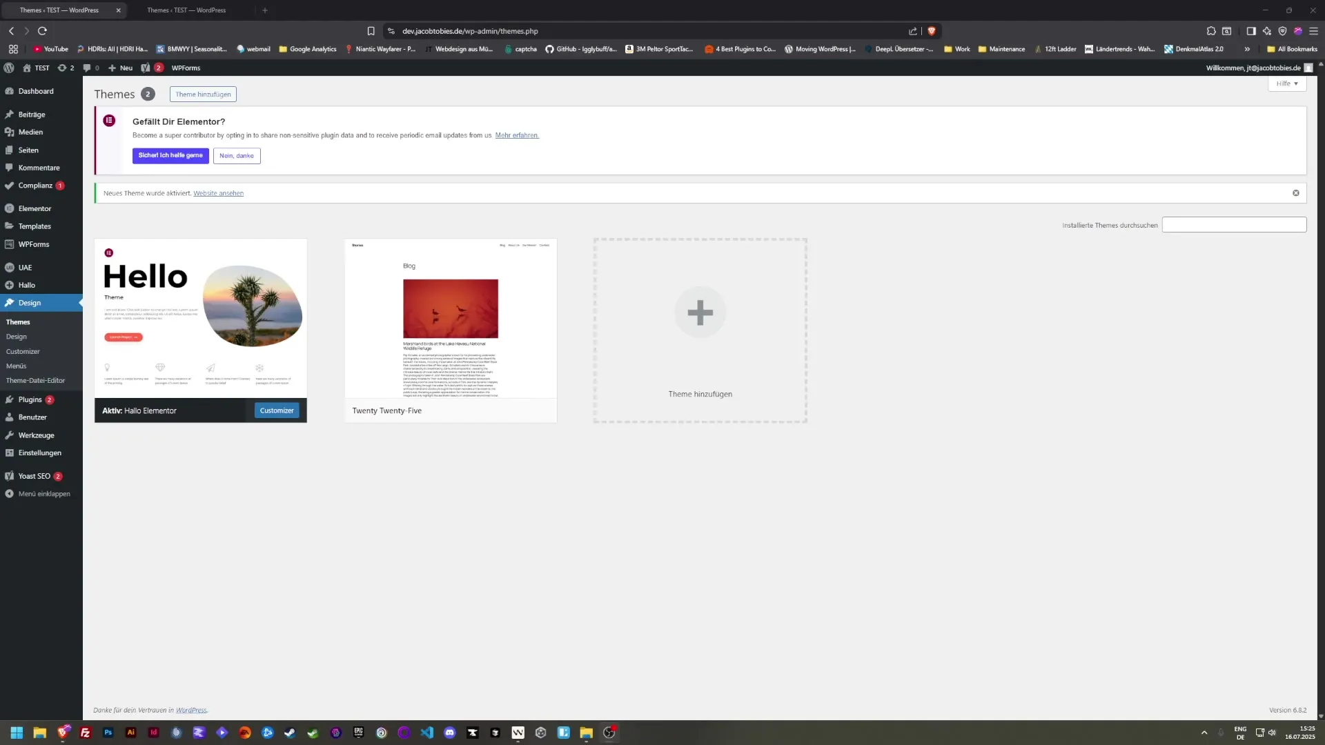 Elementor: Schritt-f&uuml;r-Schritt Anleitung zur Startseitenerstellung