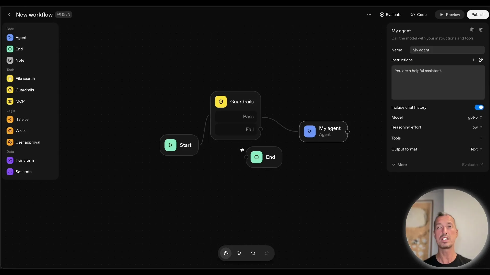 Introduction to the Open AI Agent Builder