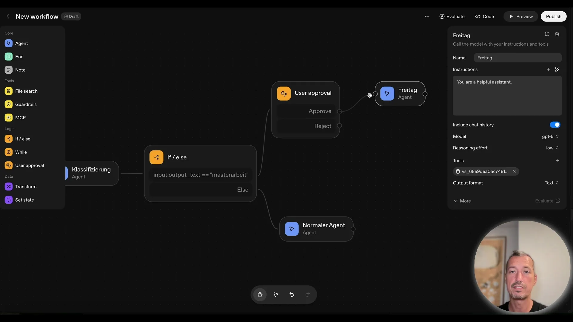 Logic and approval for intelligent agents