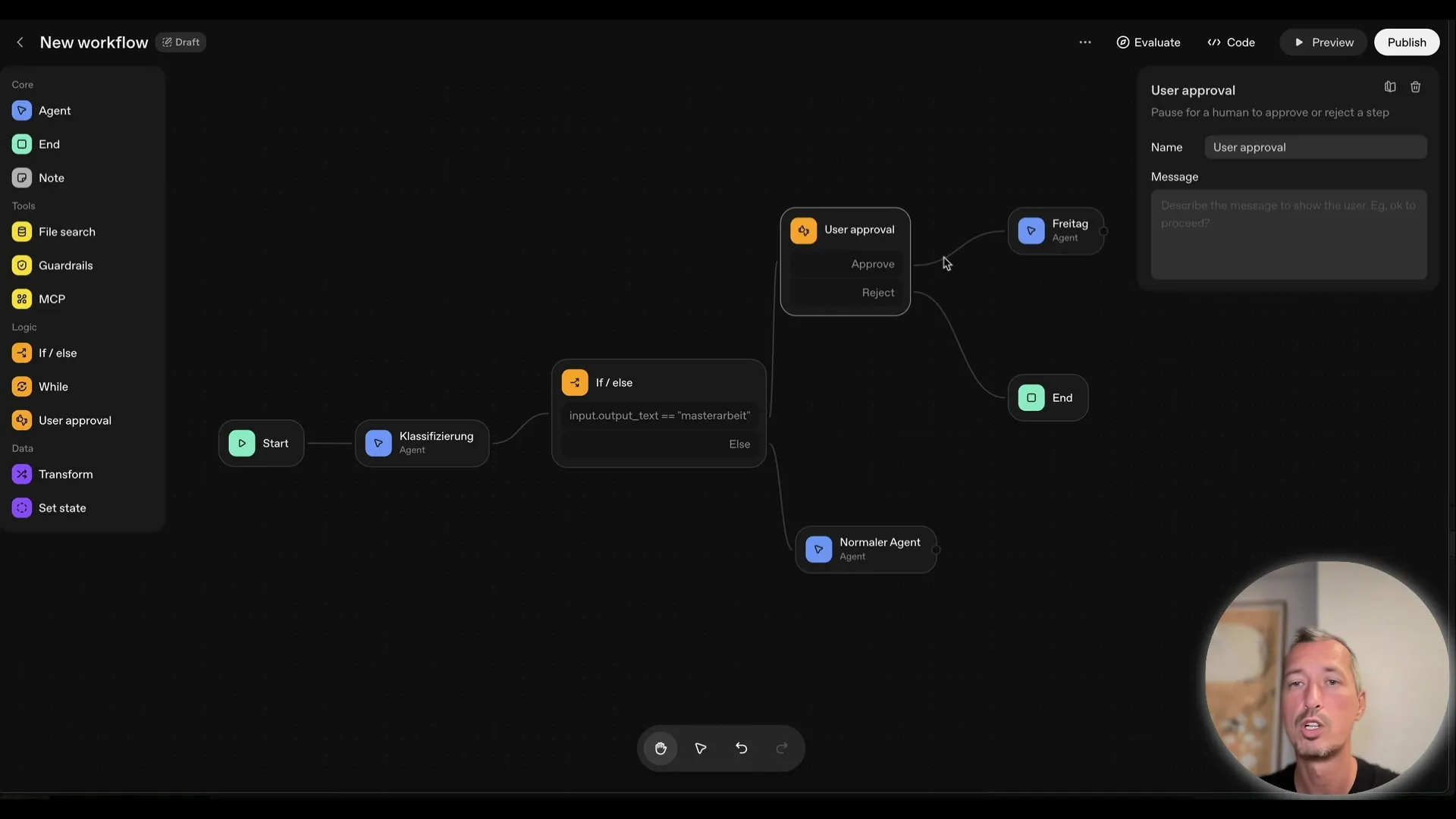 Logic and Approval for Intelligent Agents