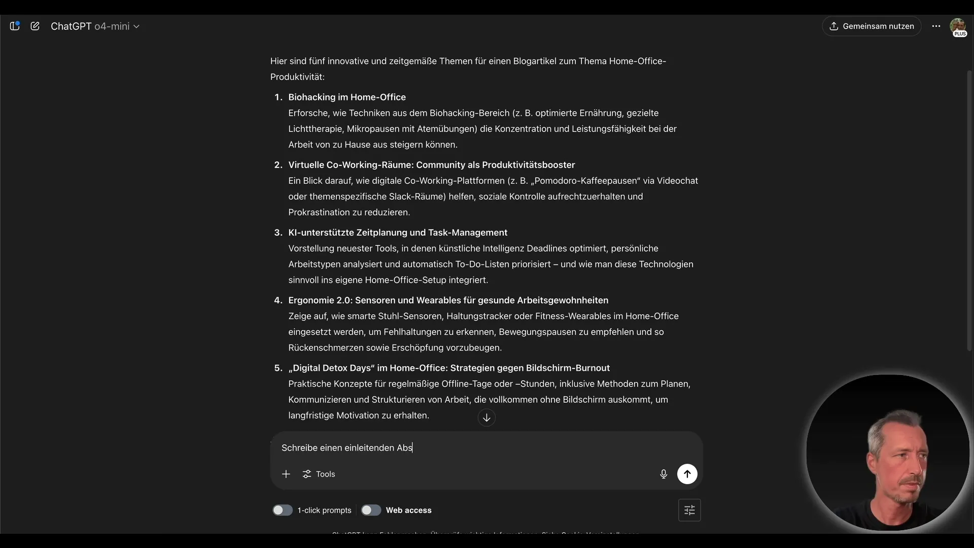 Artificial Intelligence: Efficient Assistance in Everyday Life