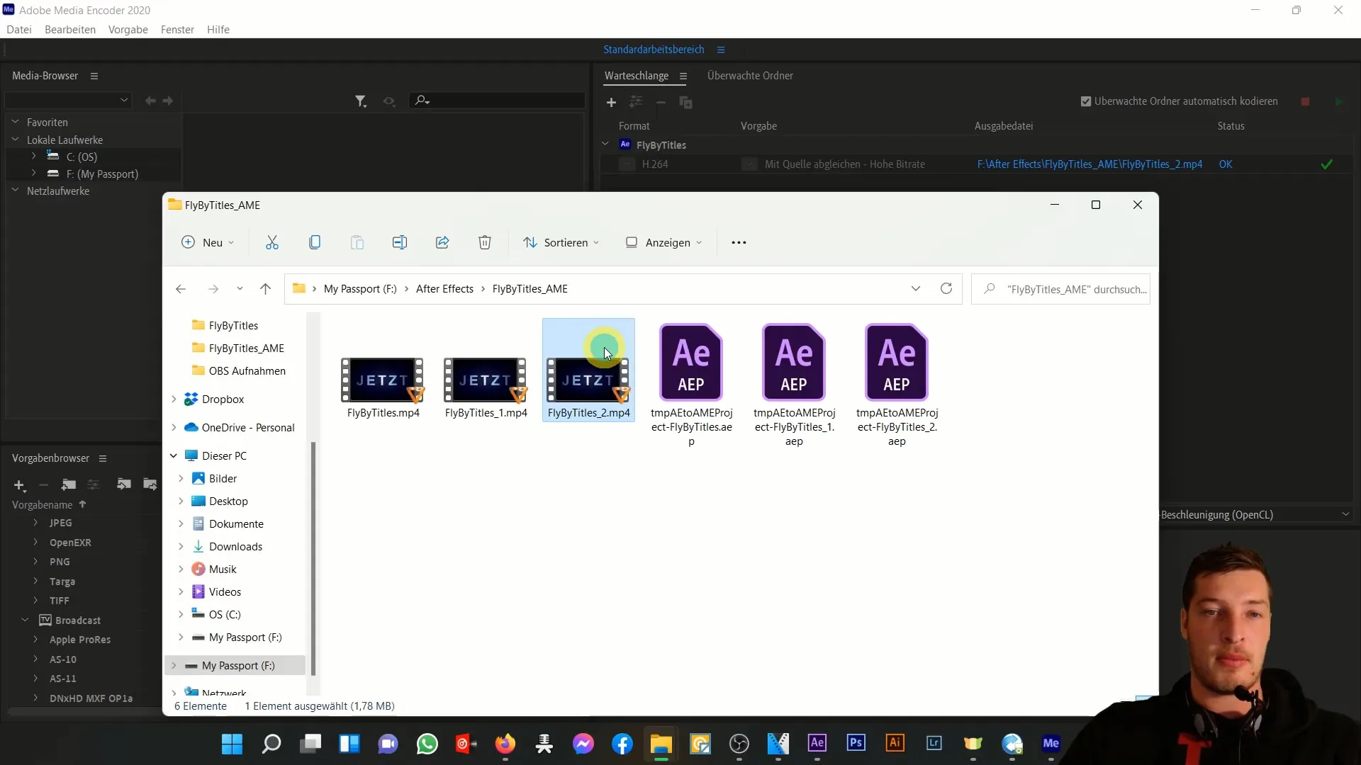 Effektiver Einsatz des Adobe Media Encoder in After Effects zur Videoausgabe