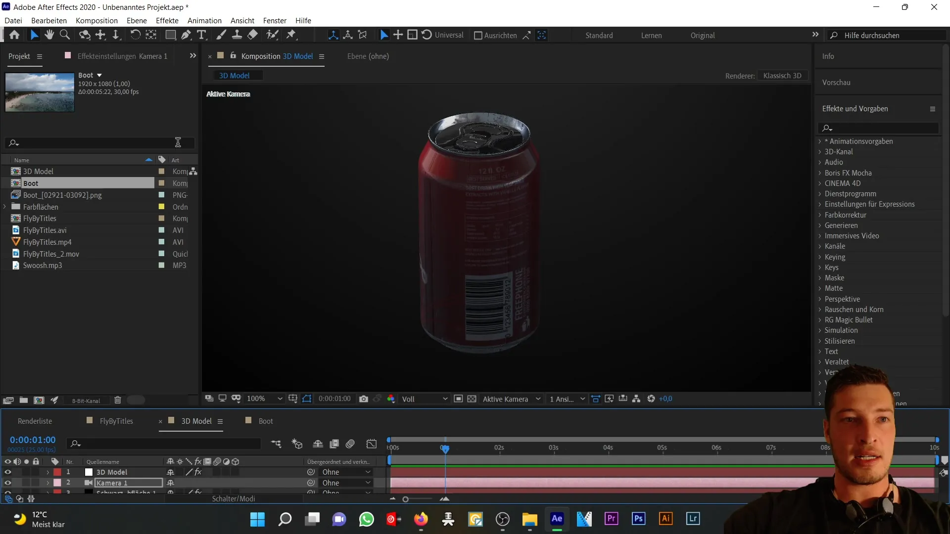 Import von Medien in After Effects: Ein umfassendes Tutorial