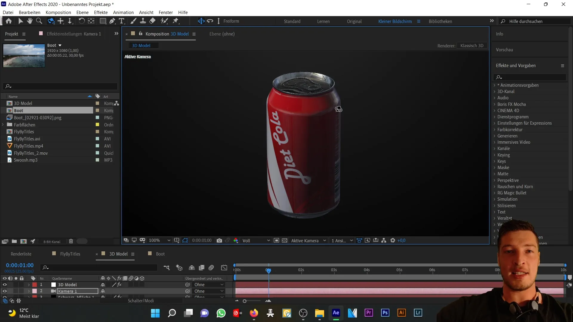 Import von Medien in After Effects: Ein umfassendes Tutorial