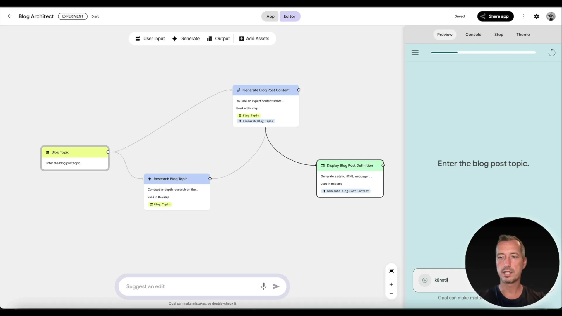 Google Opal: Create Visual AI Apps Easily