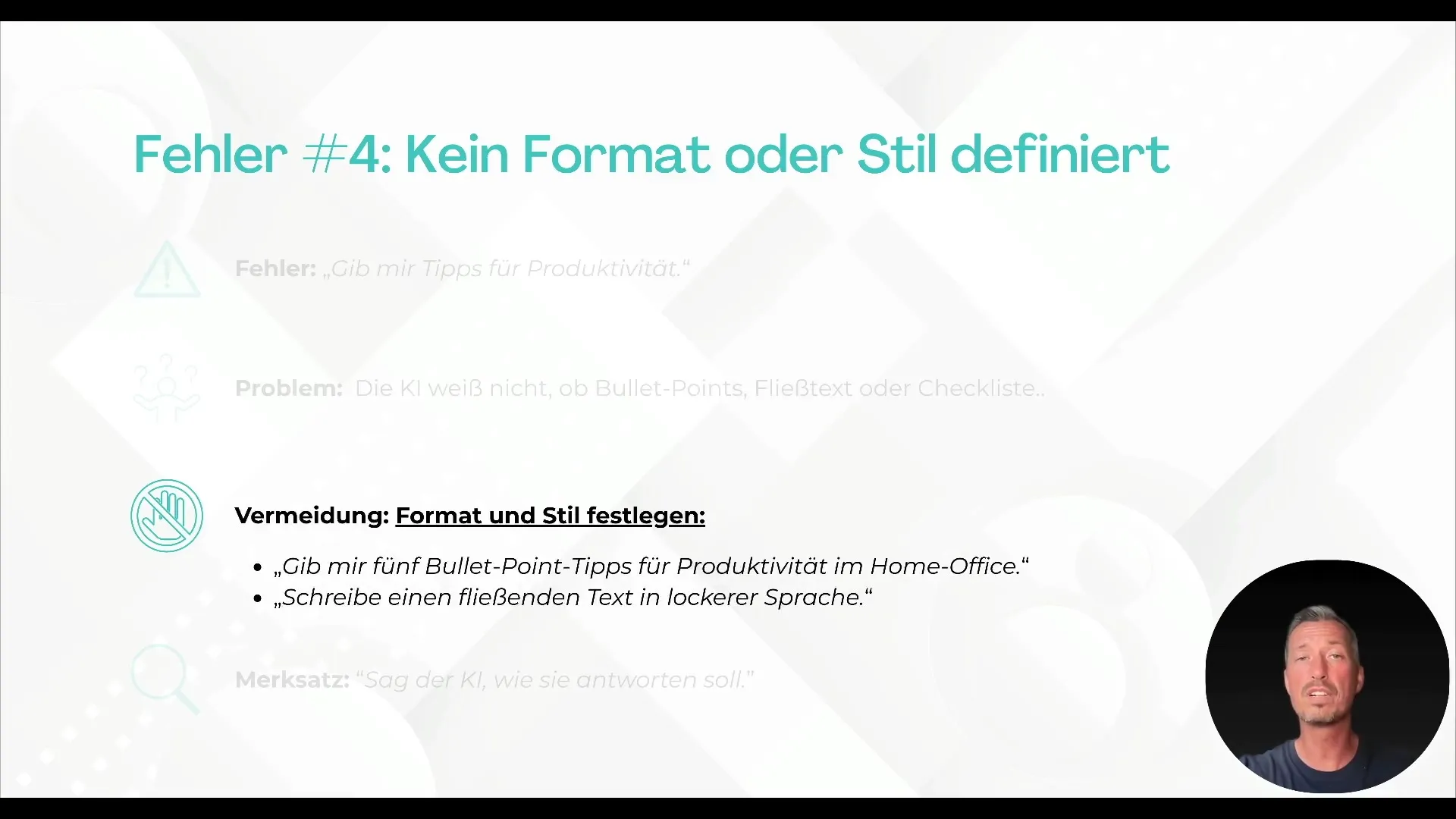 Successfully avoid prompting errors