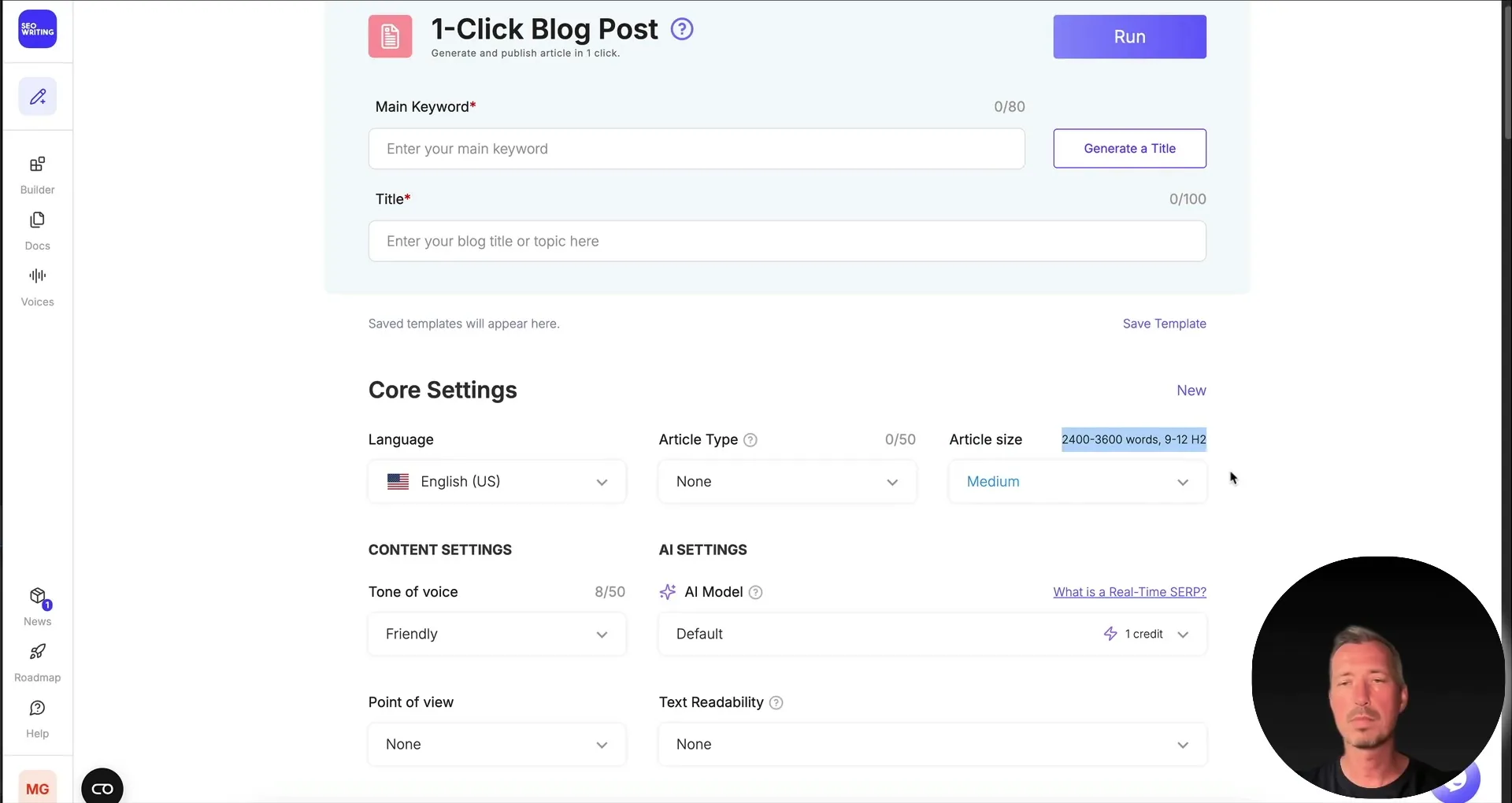 The fastest way to SEO-optimized texts