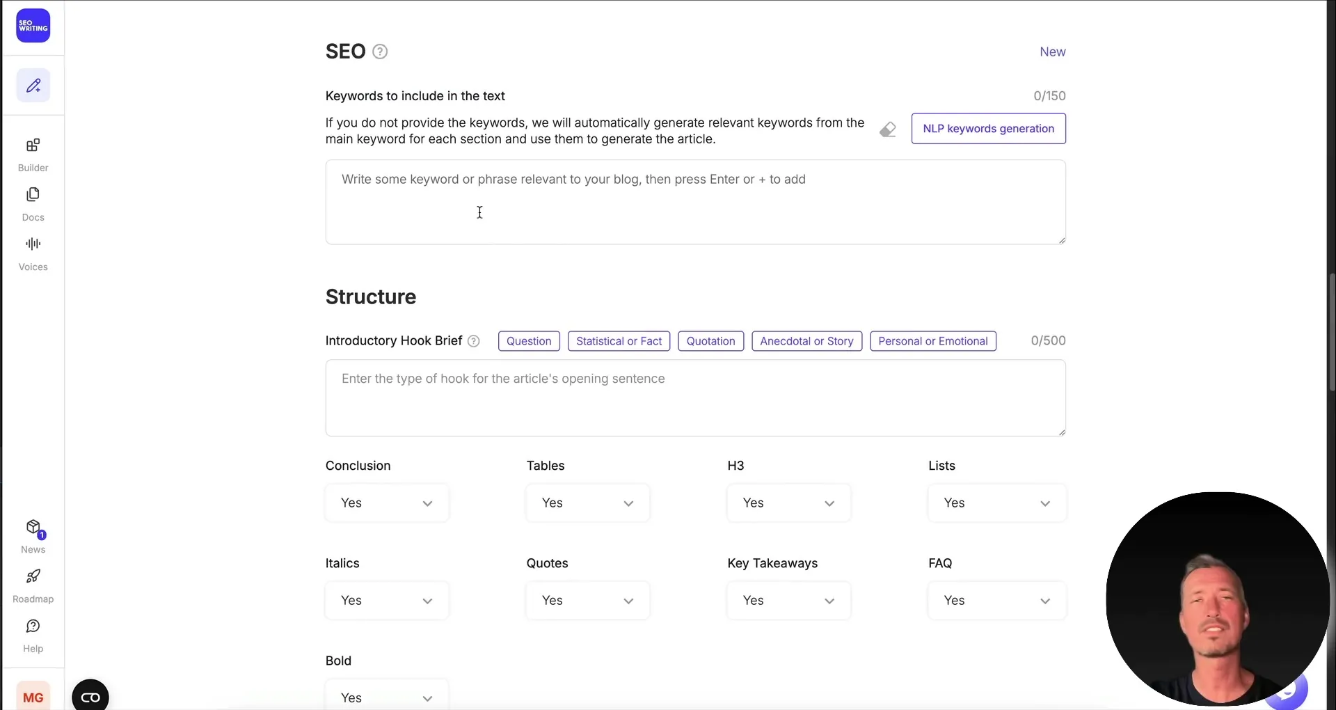 The fastest way to SEO-optimized texts