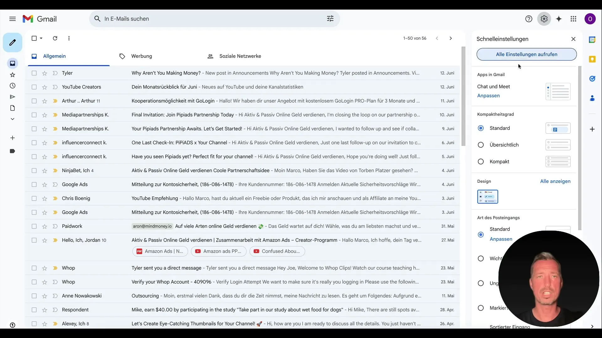 Automated email responses with AI workflow