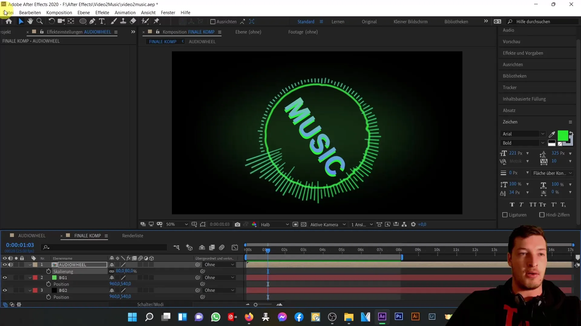 Menganimasikan musik dengan After Effects - Begini caranya! Menganimasikan musik dengan After Effects - Begini caranya!