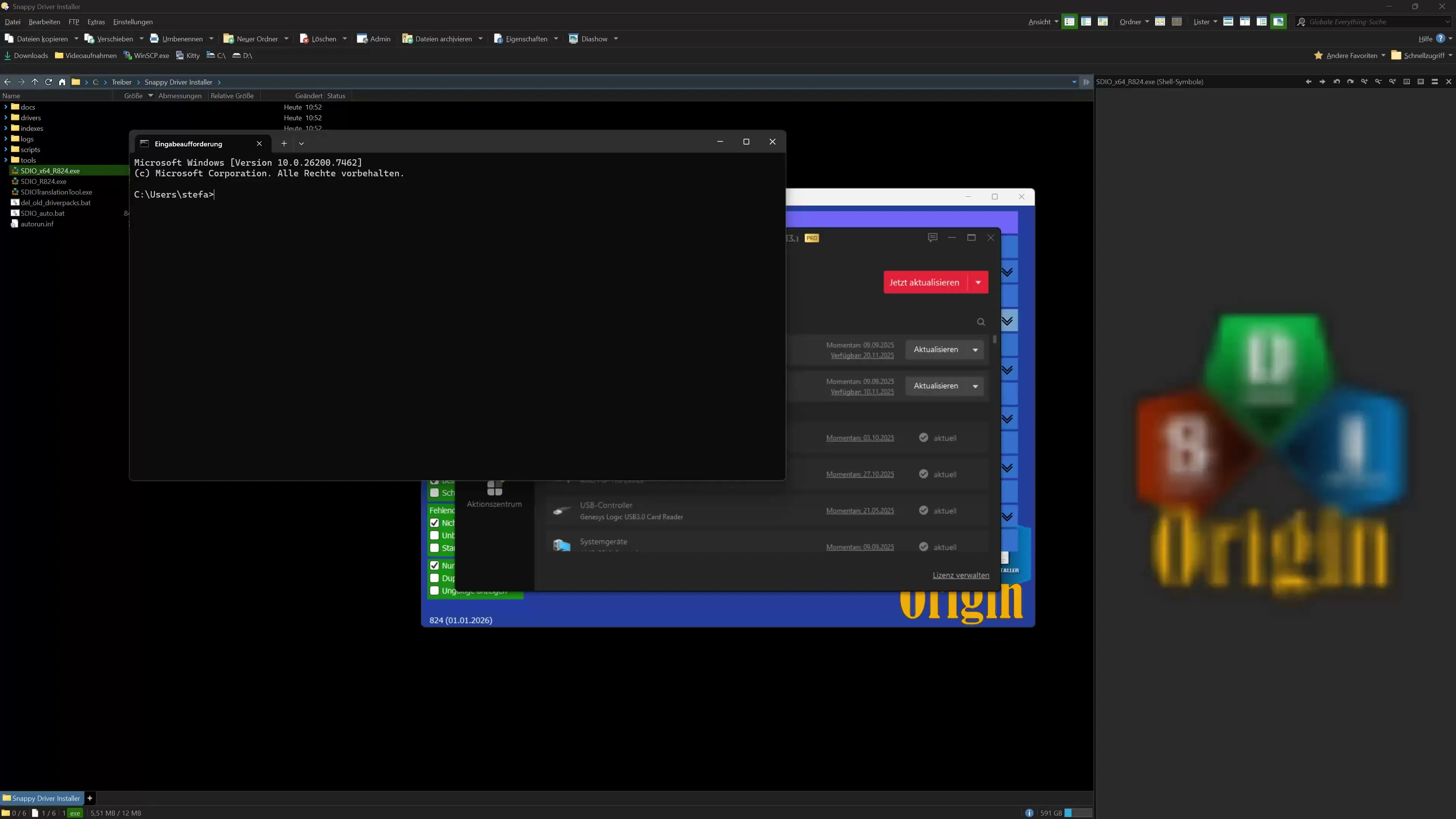 Effectively update and back up drivers