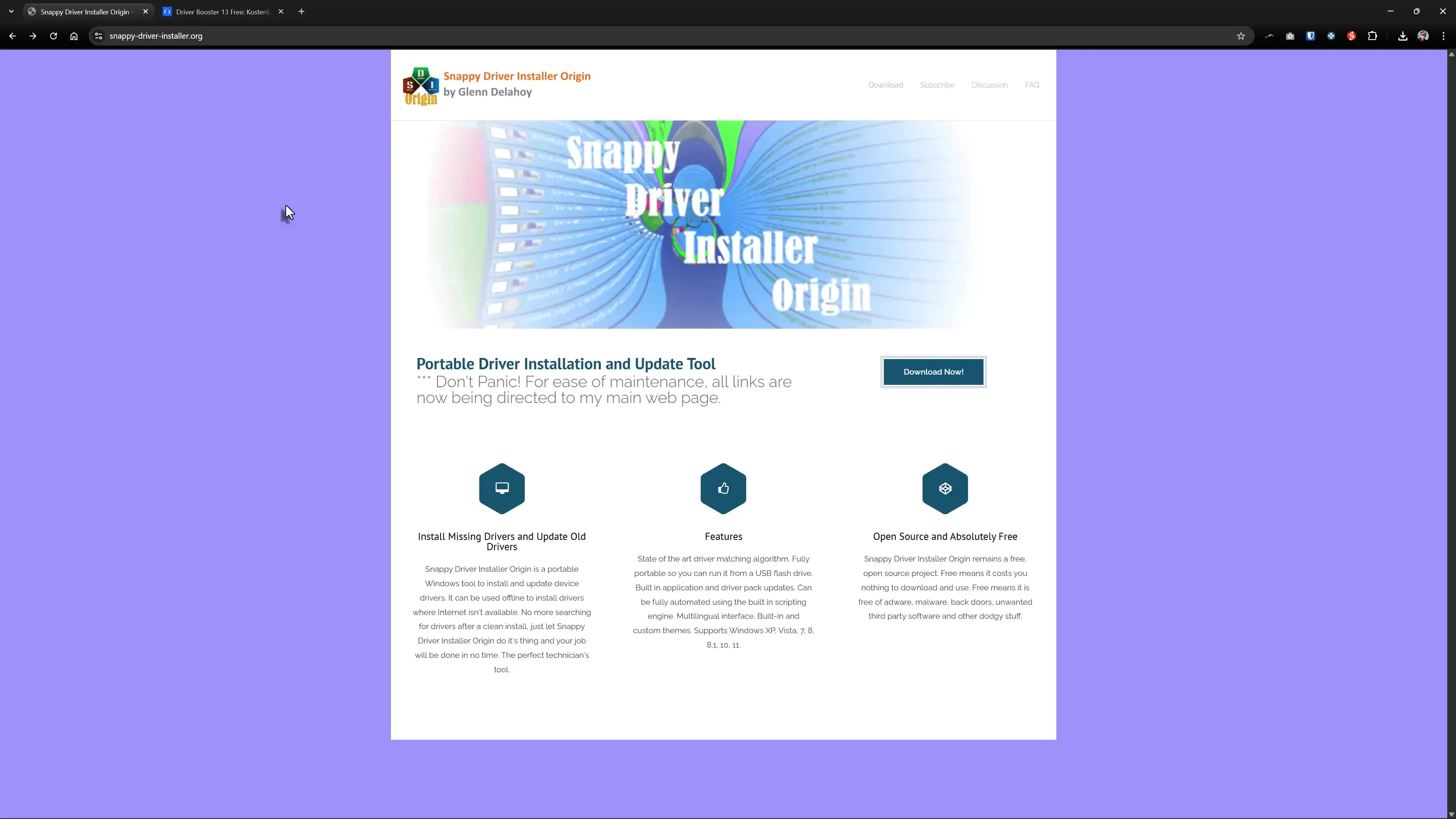 Effectively update and secure drivers