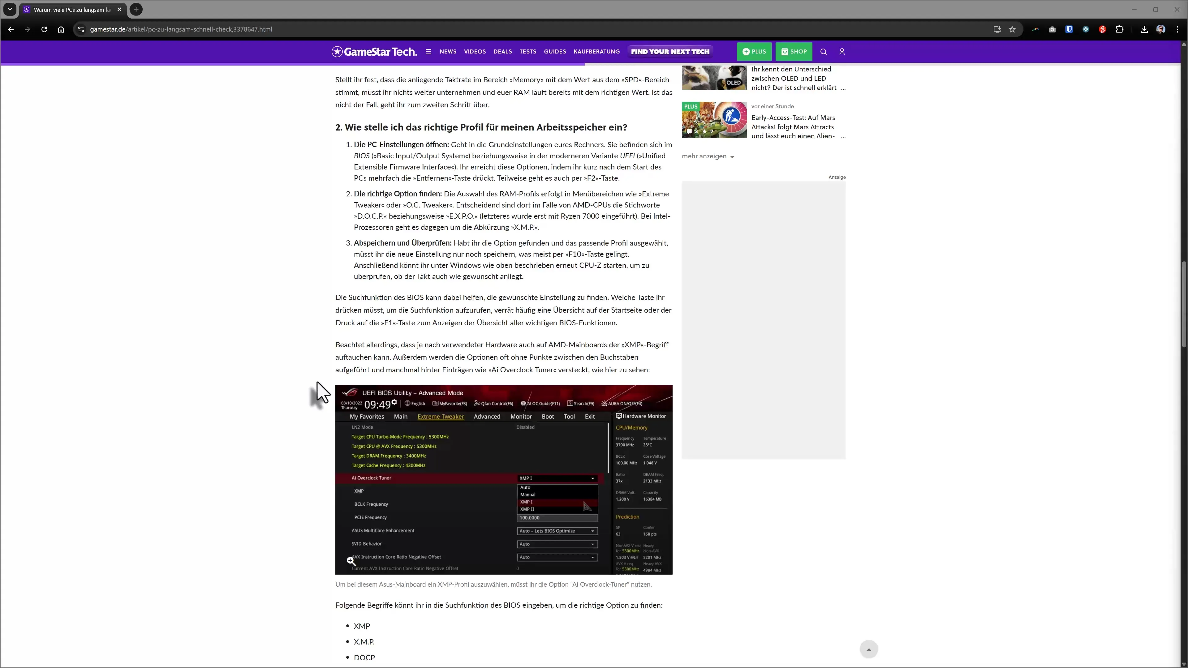 RAM optimization for faster Windows performance