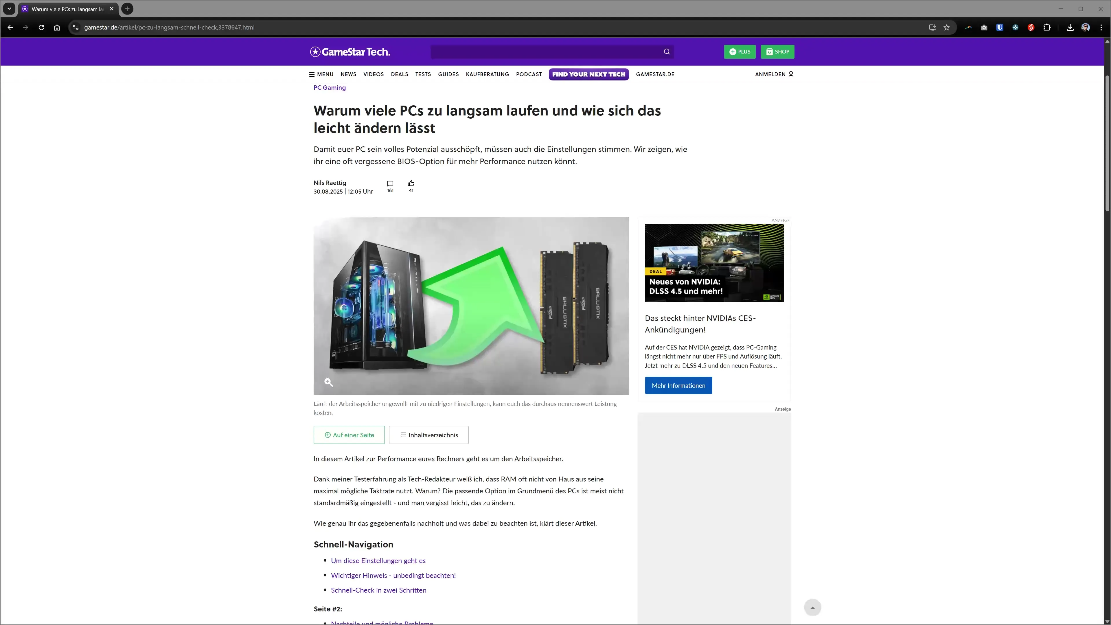 RAM optimization for faster Windows performance
