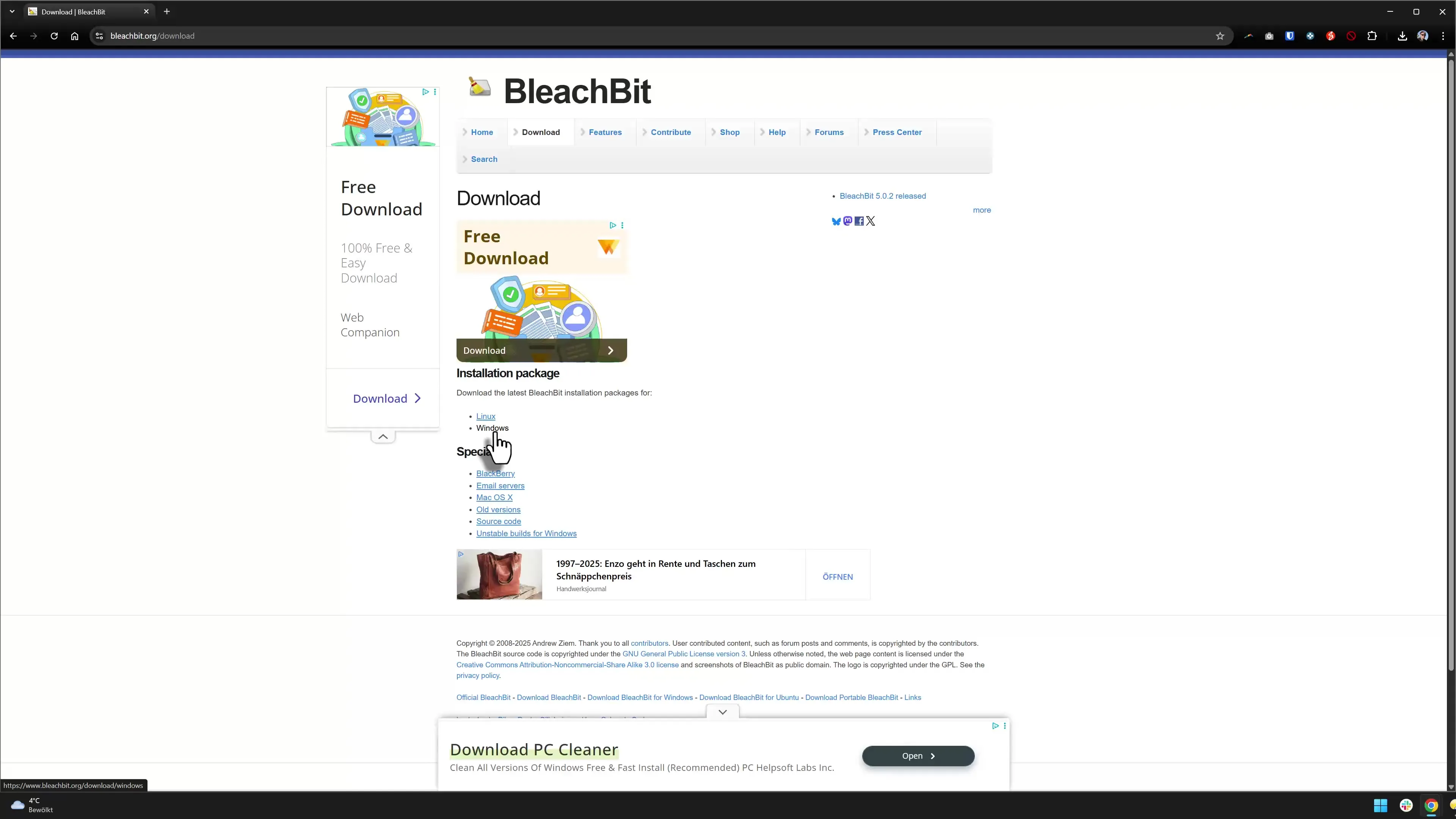 Deep cleaning with BleachBit - Here's how to get your PC in shape