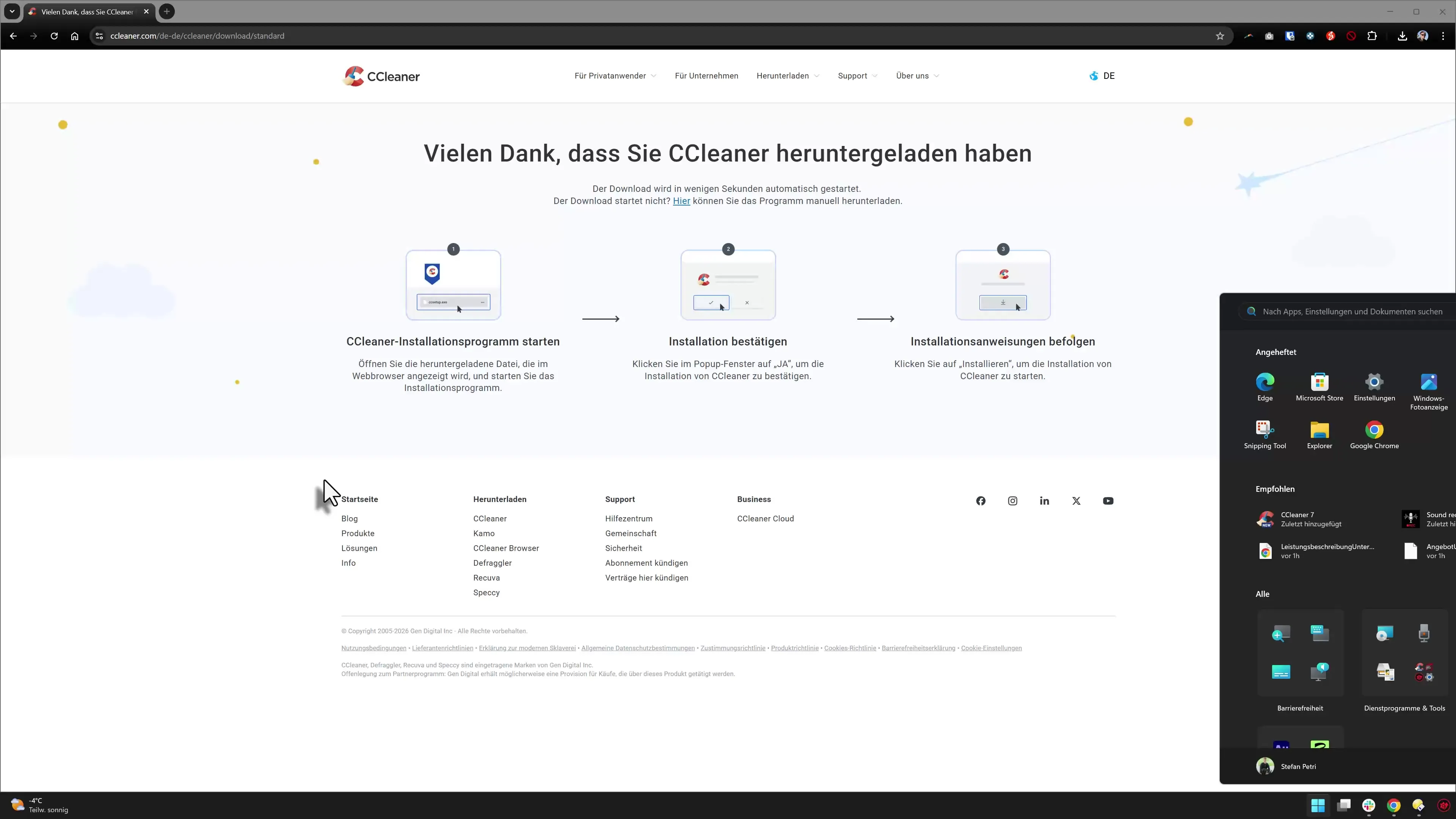 CCleaner &ndash; Easy Windows Cleanup