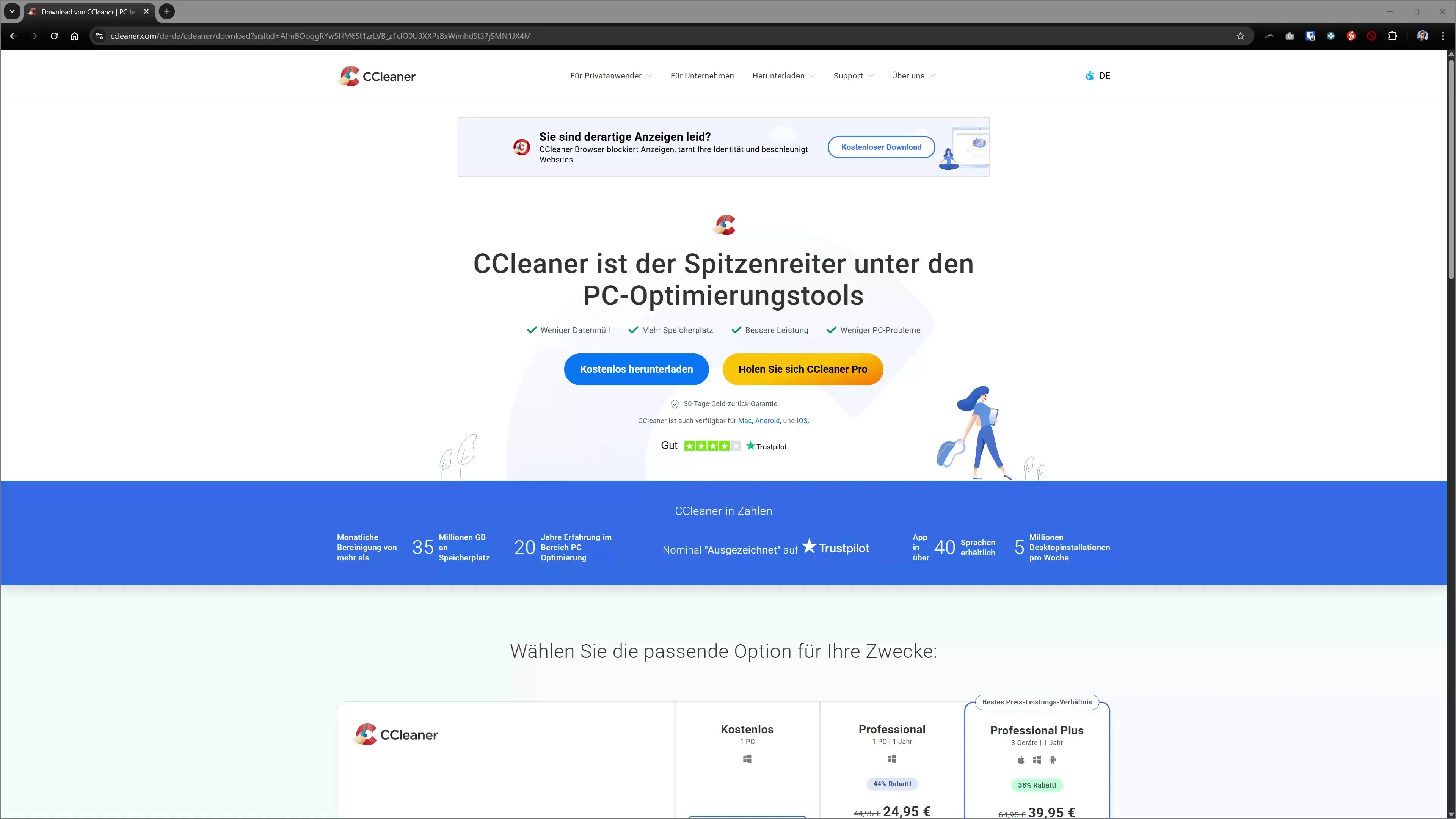 CCleaner &ndash; Easy Cleanup for Windows