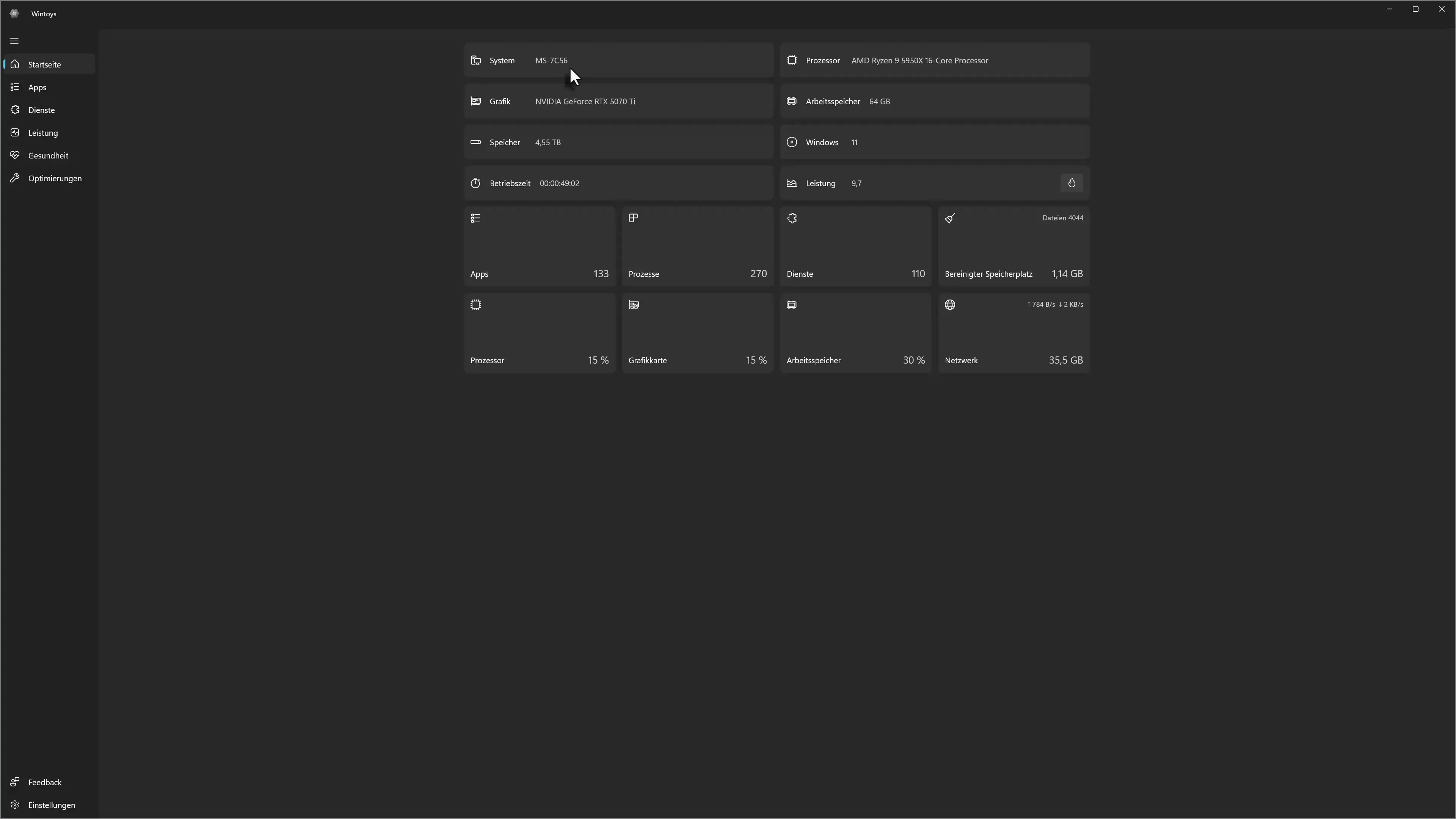 Wintoys for Windows: Optimization Made Easy