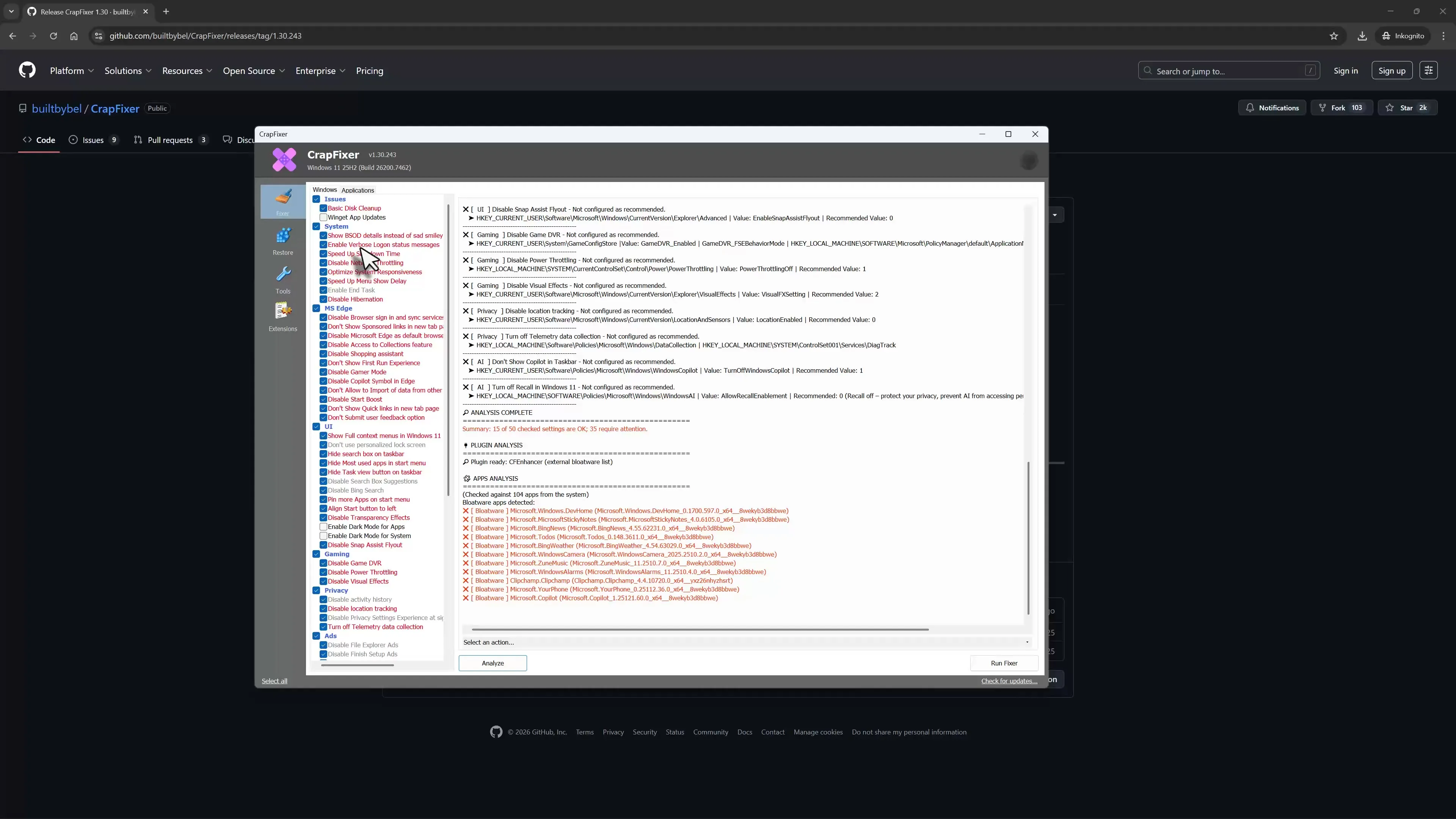 CrapFixer: How to lighten your Windows system