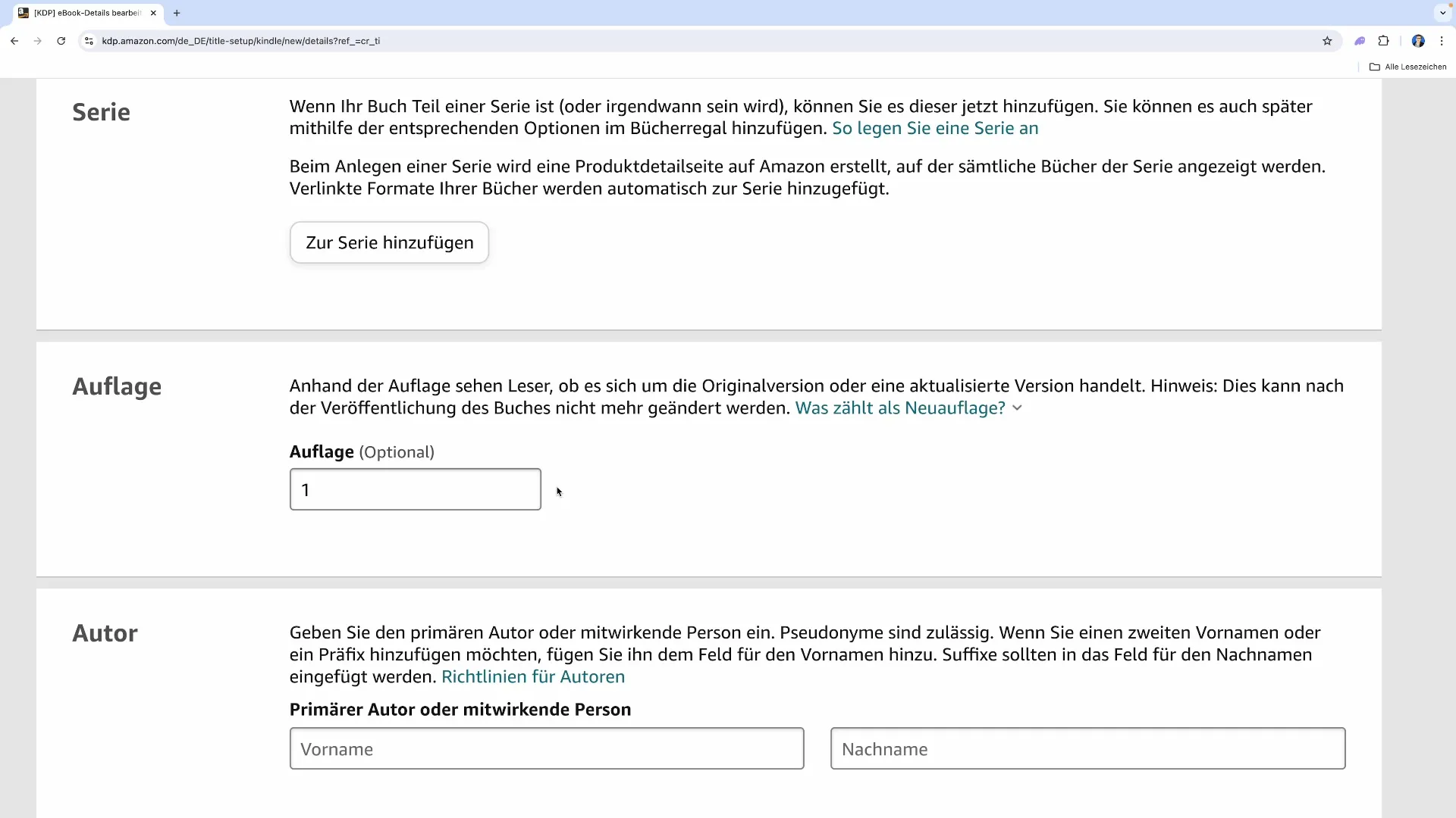 아마존 KDP에 E-book 성공적으로 업로드하기