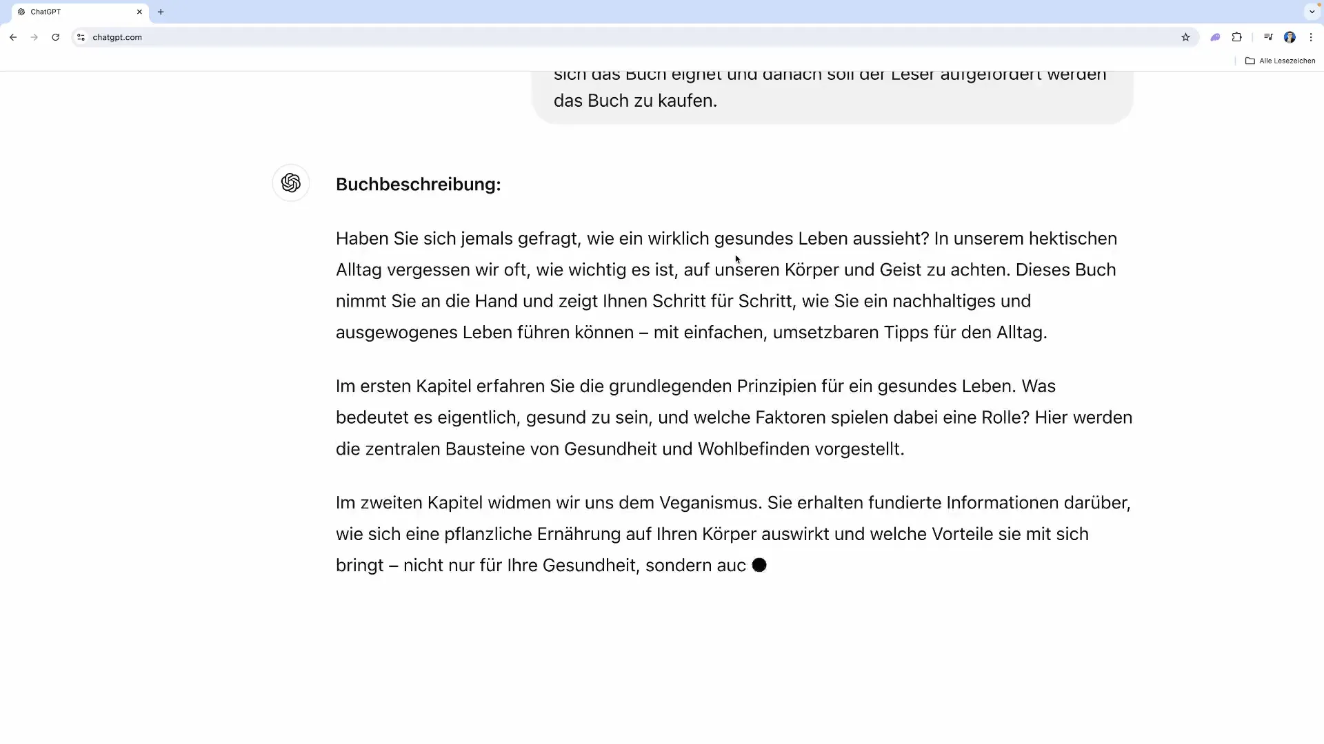 G&eacute;n&eacute;rer une description de livre avec ChatGPT - Un guide