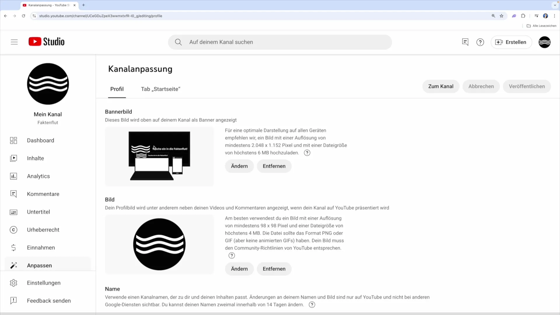 Membuat Kanal YouTube &ndash; Dijelaskan langkah demi langkah