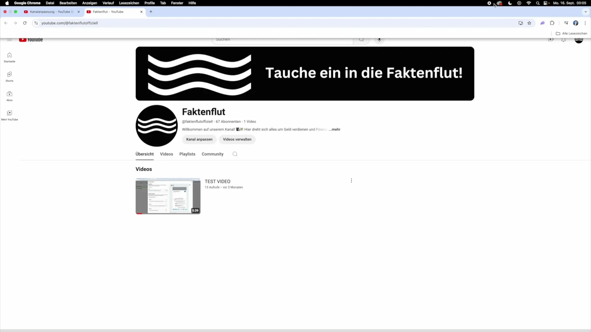 Membuat saluran YouTube - Dijelaskan langkah demi langkah