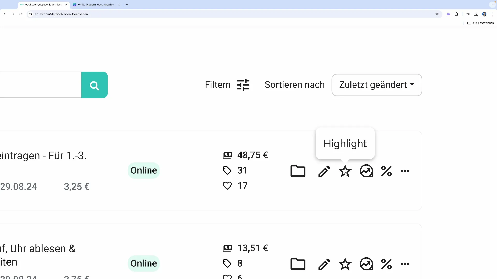 Utnyttelse av salg- og nedlastingsstatistikk p&aring; Eduki optimalt
