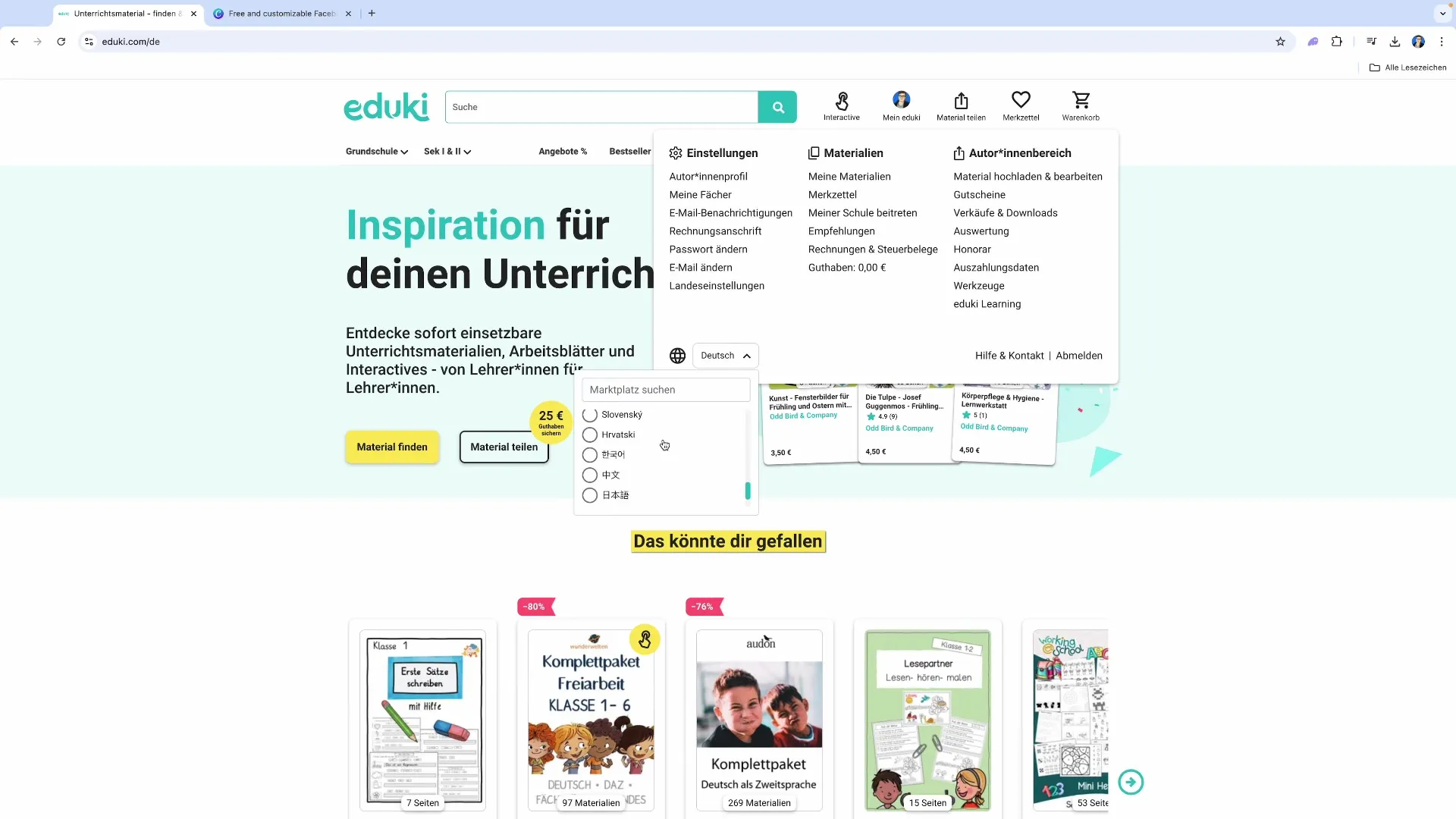 Honorarium, gegevens en instellingen voor jouw account optimaliseren