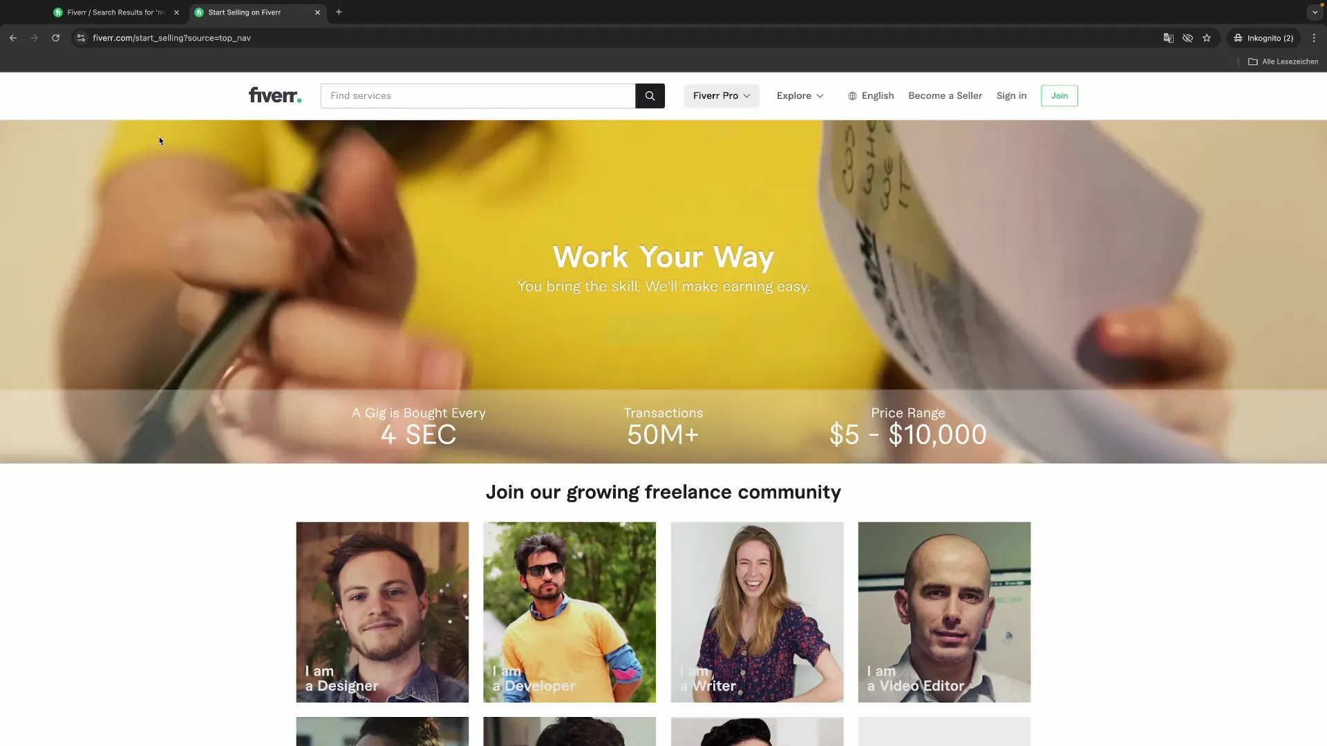 Tilby succesfuldt AI-tjenester p&aring; Fiverr