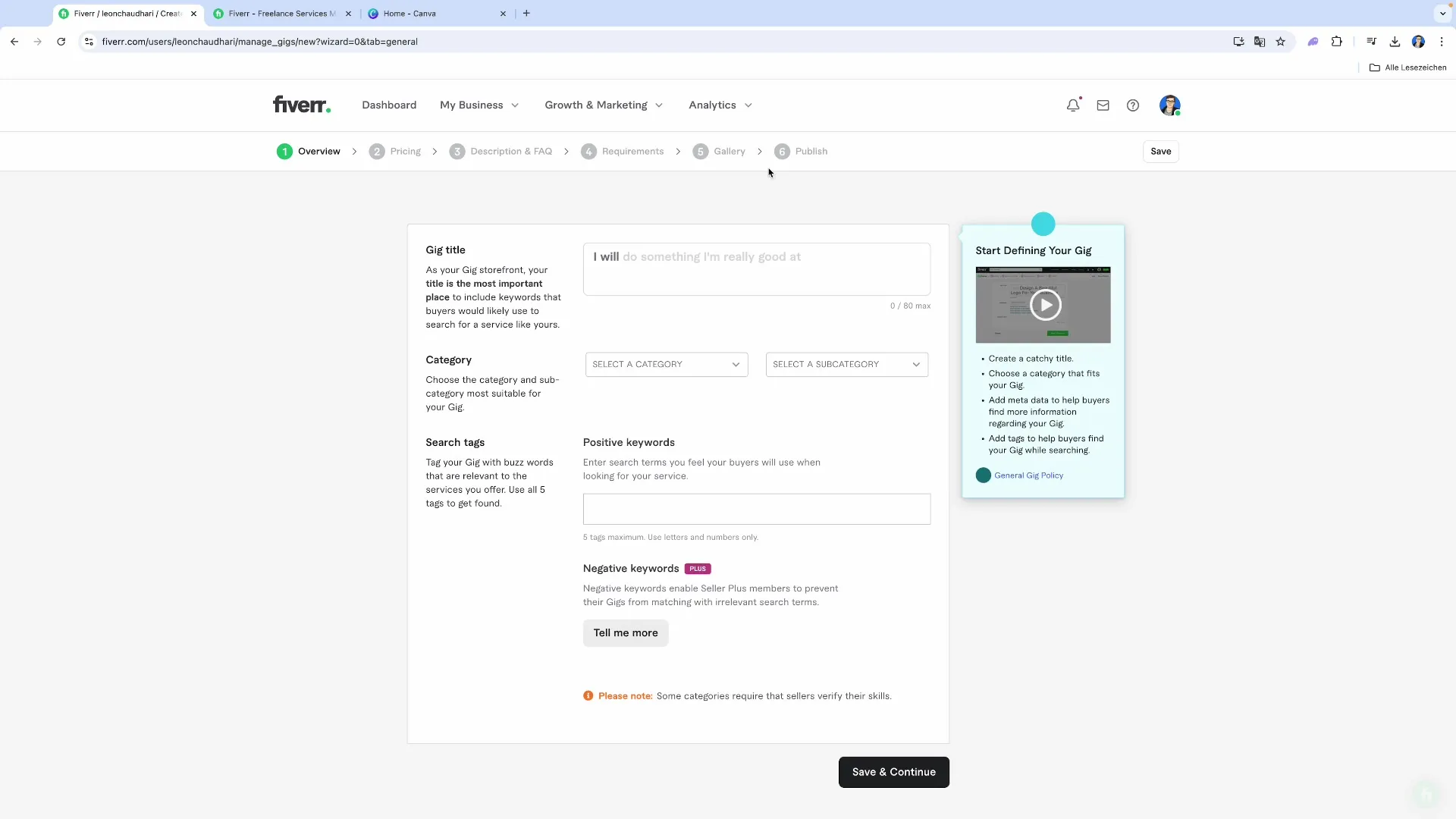 Sukses Membuat Gig di Fiverr &ndash; Begini Caranya