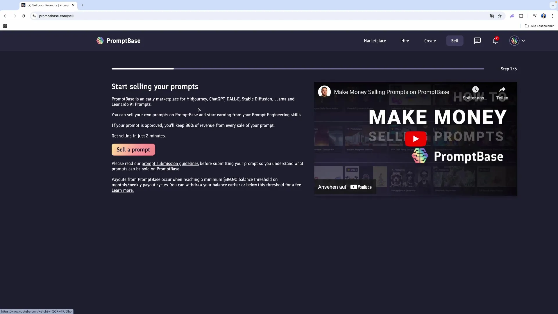 Schnelle Registrierung für dein PromptBase Konto Schnelle Registrierung für dein PromptBase Konto