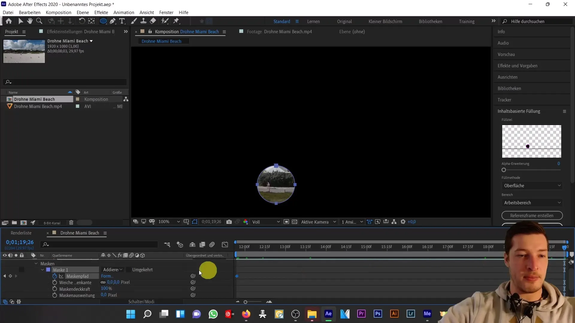 Menghapus objek di After Effects: Seni pengisian berbasis konten Menghapus objek di After Effects: Seni pengisian konten berbasis gambar