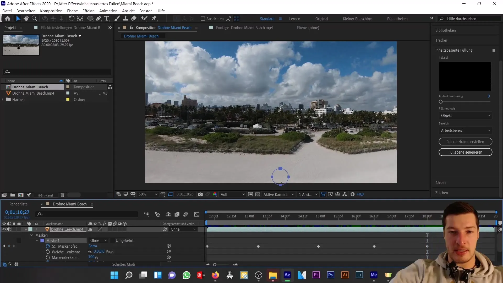 Menghapus objek di After Effects: Seni pengisian berbasis konten Menghapus objek di After Effects: Seni pengisian berbasis konten