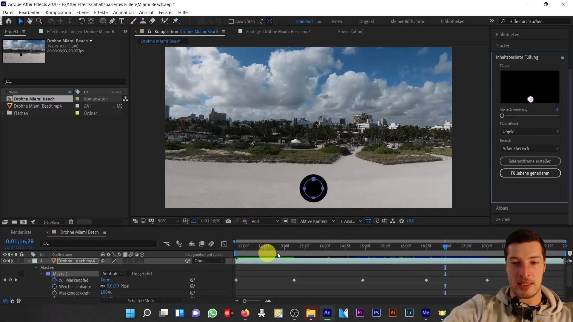 Menghapus objek di After Effects: Seni pengisian berbasis konten Menghapus objek di After Effects: Seni pengisian berbasis konten