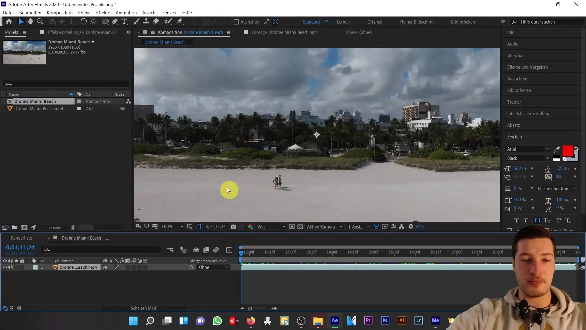 Menghapus objek di After Effects: Seni pengisian berdasarkan konten Menghapus objek di After Effects: Seni pengisian berbasis konten