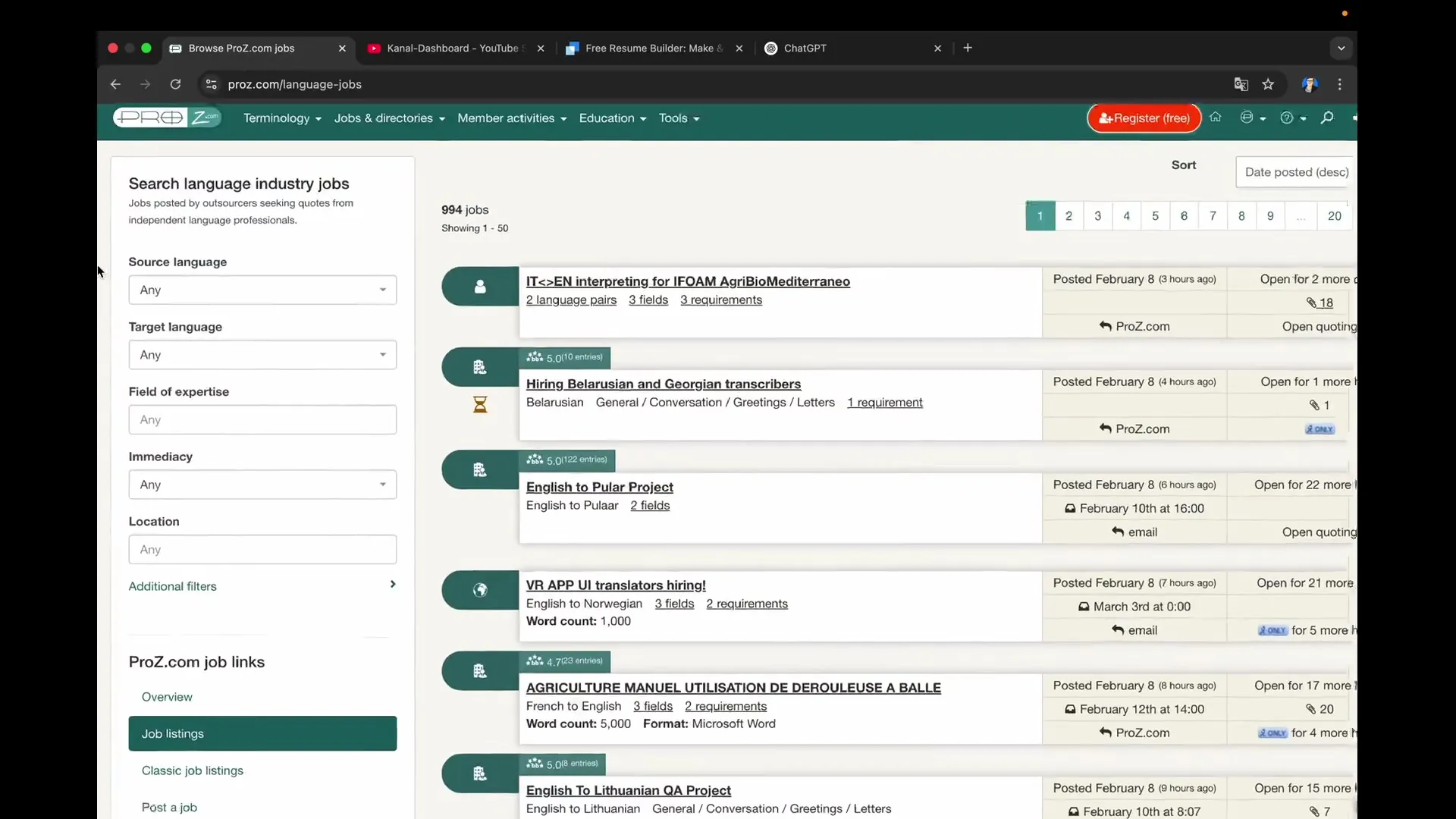 Erfolgreich Aufträge auf post.com bewerben Erfolgreich Aufträge auf post.com bewerben