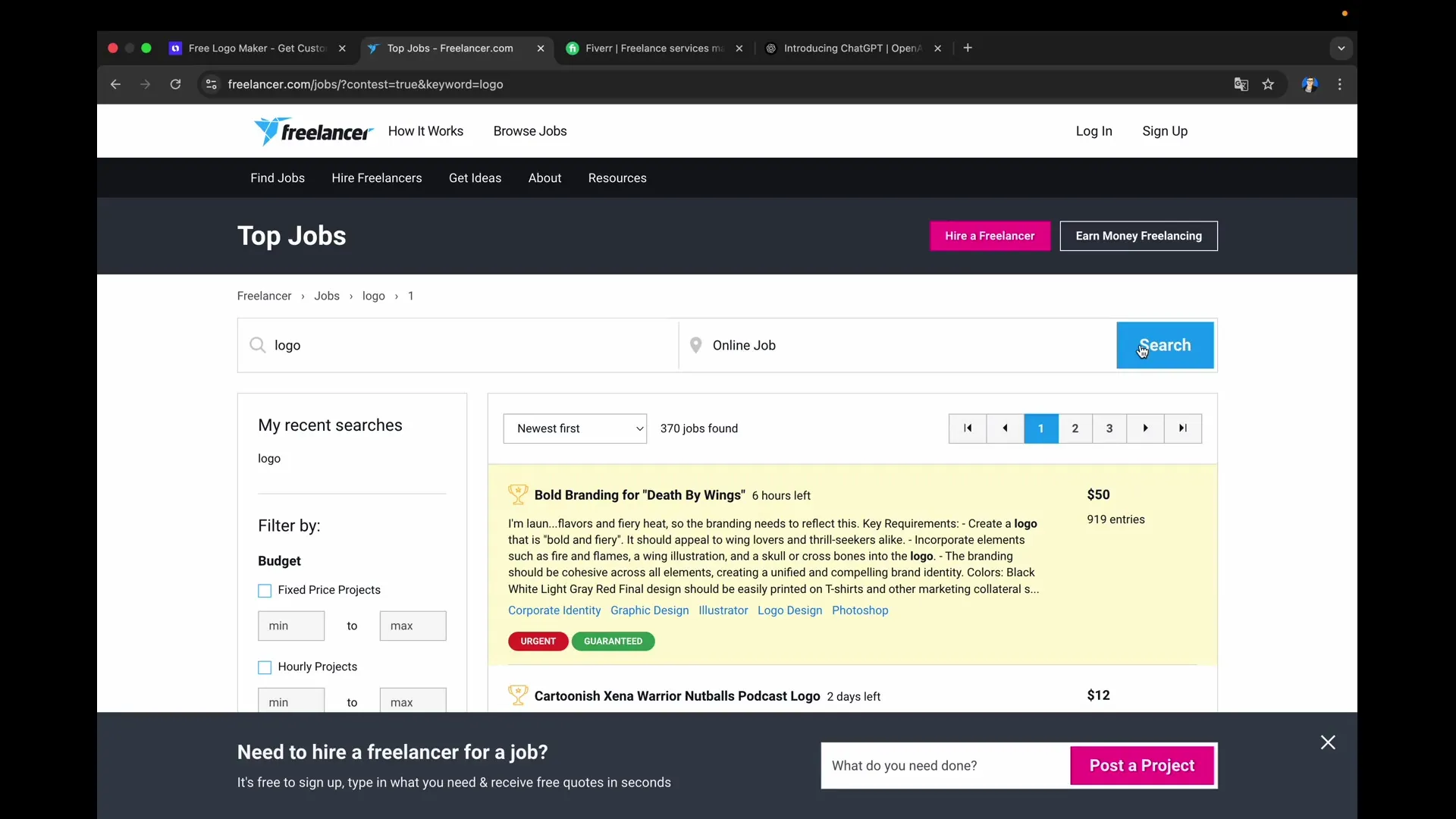 Contest Flipping - Gewinne mit Looka AI Logos Contest Flipping - Gewinne mit Looka AI Logos